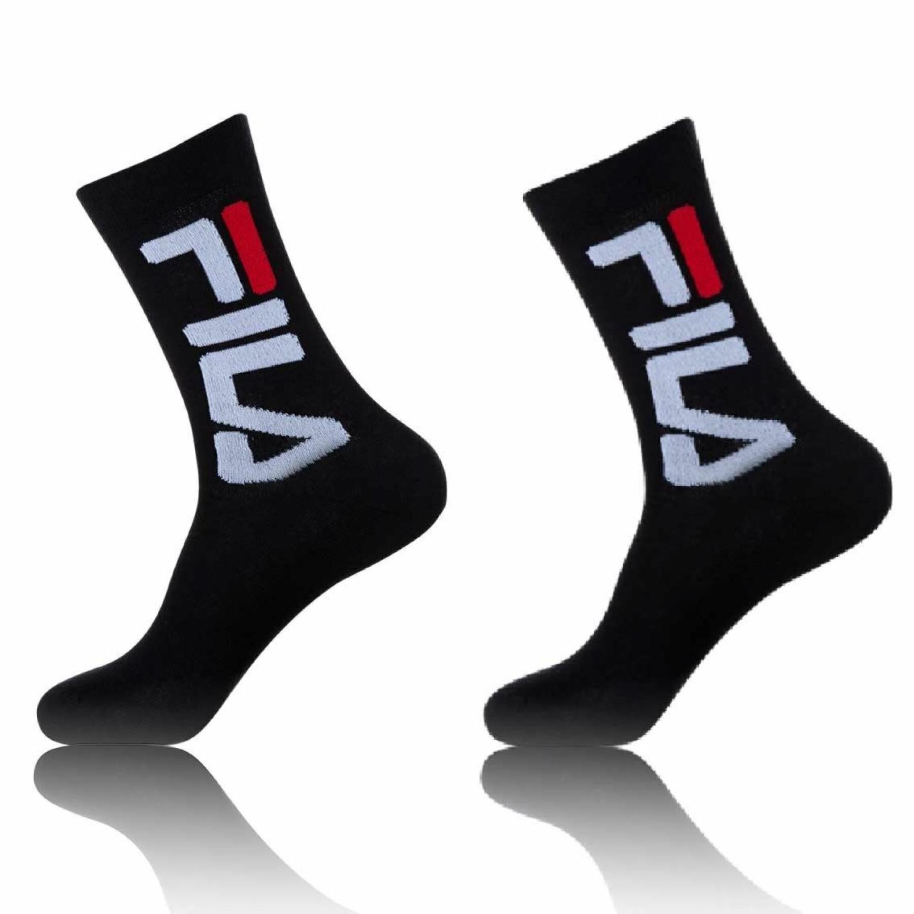 Set van 2 paar sokken Fila 9598