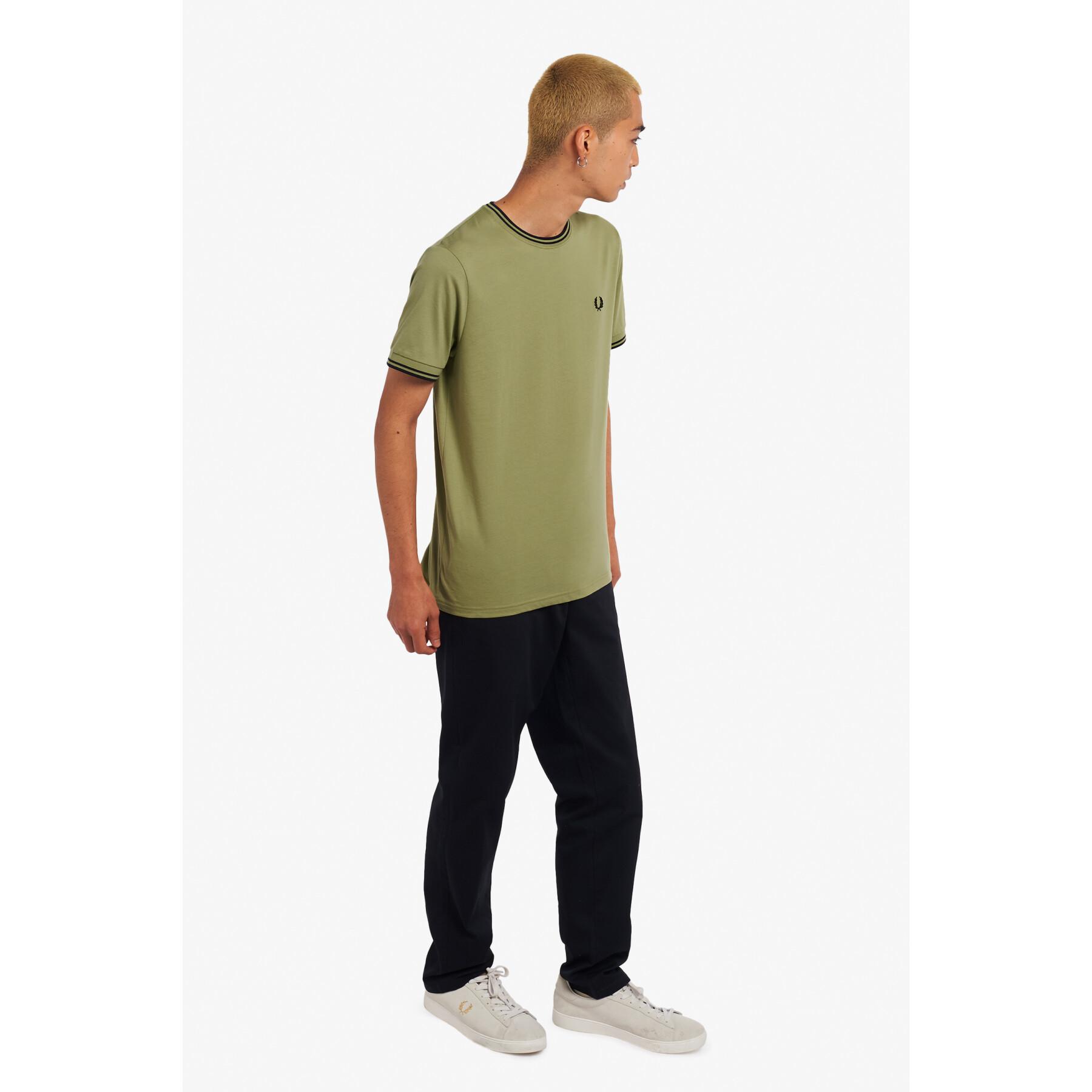T-shirt met korte mouwen Fred Perry Twin Tipped