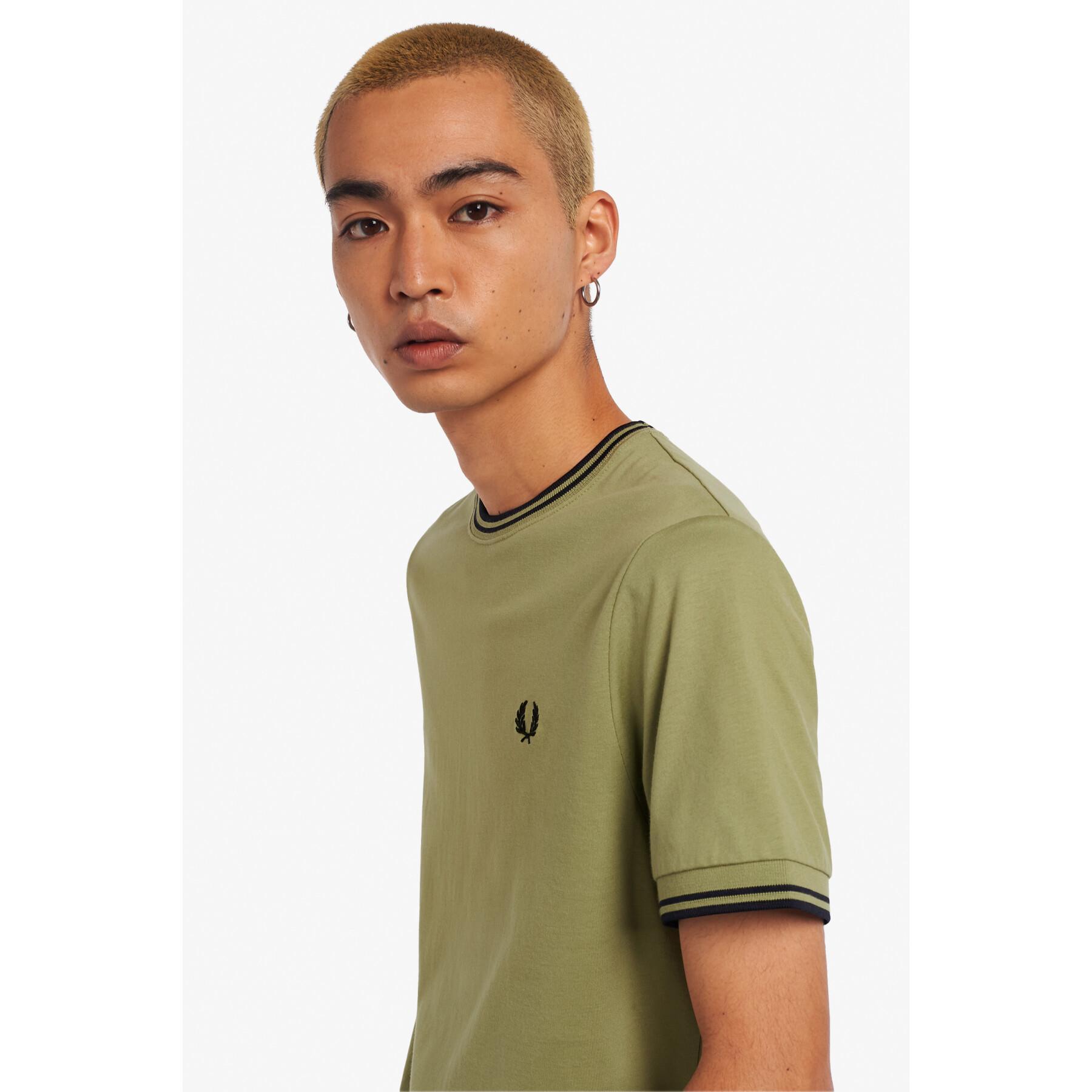 T-shirt met korte mouwen Fred Perry Twin Tipped