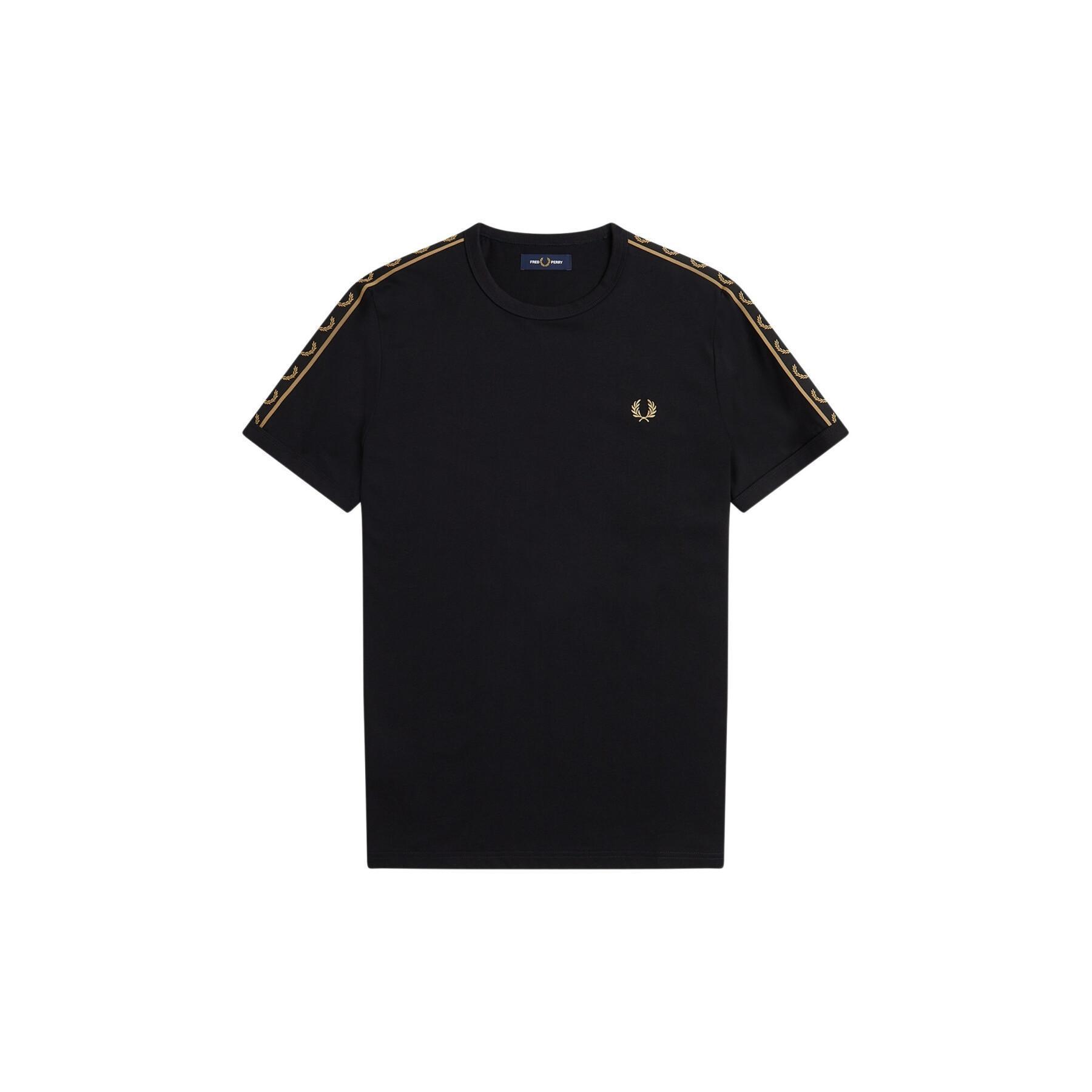T-shirt met contrasterende rand Fred Perry
