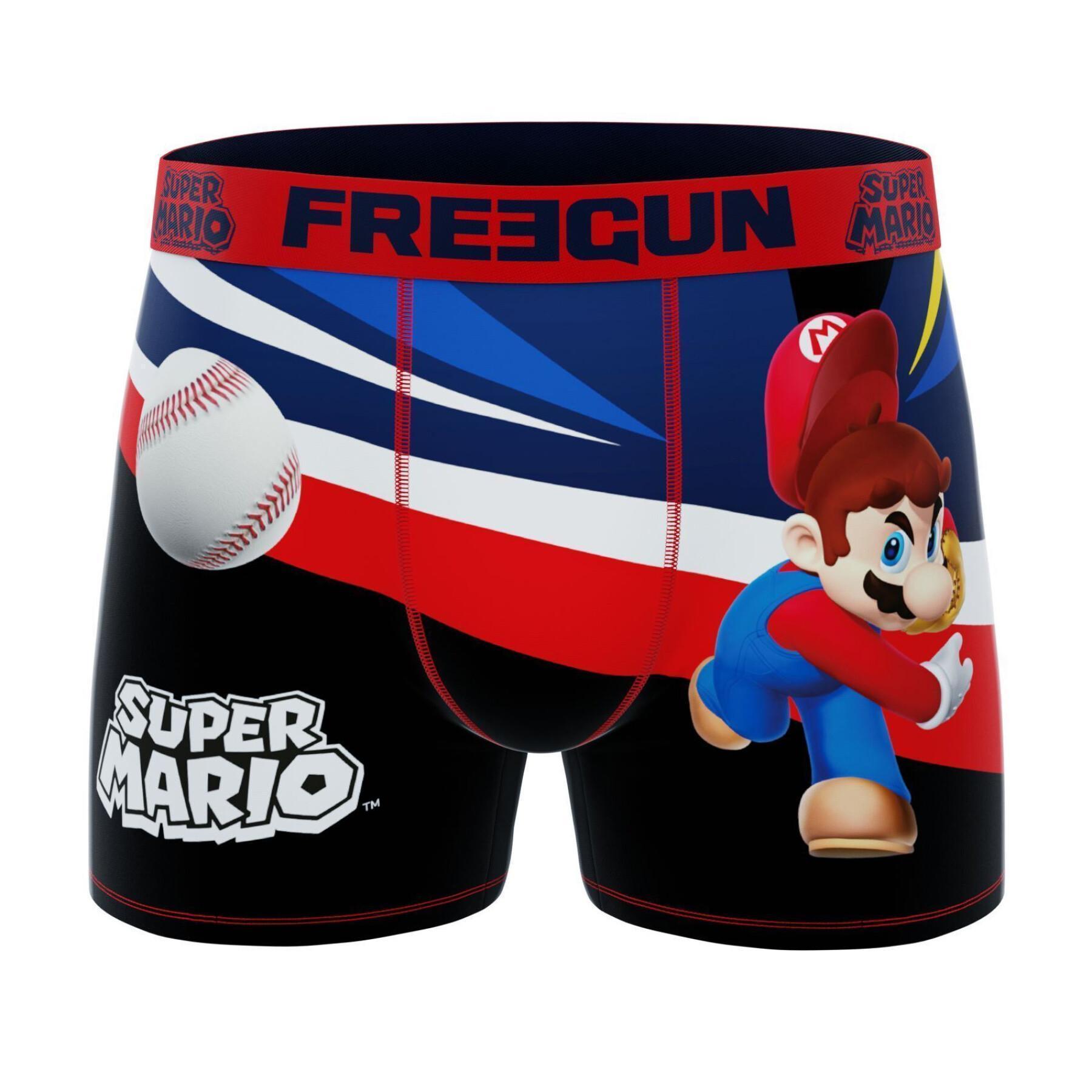 Kinderboxershorts Freegun Super Mario Bross (x3)