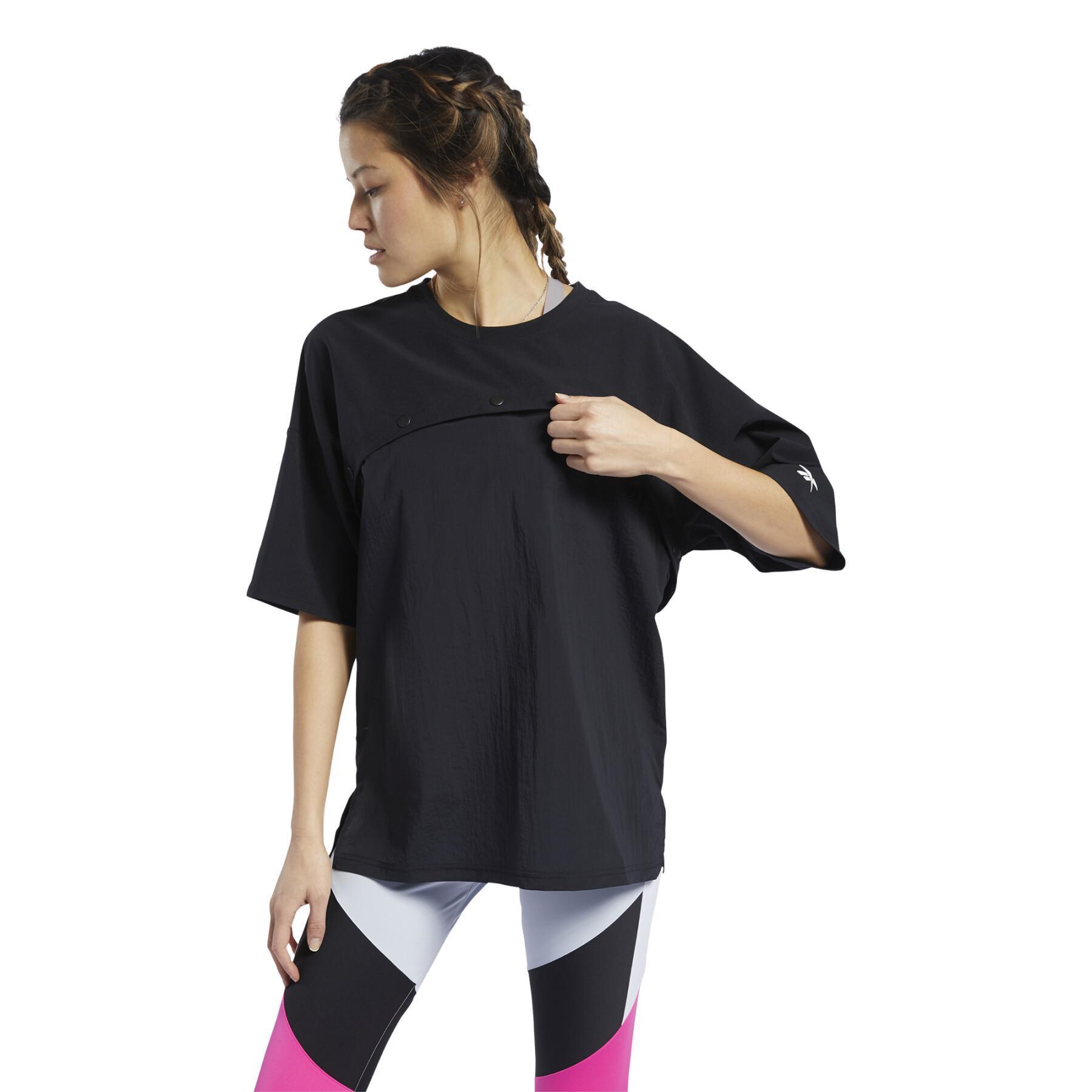 Dames-T-shirt Reebok Two-in-One