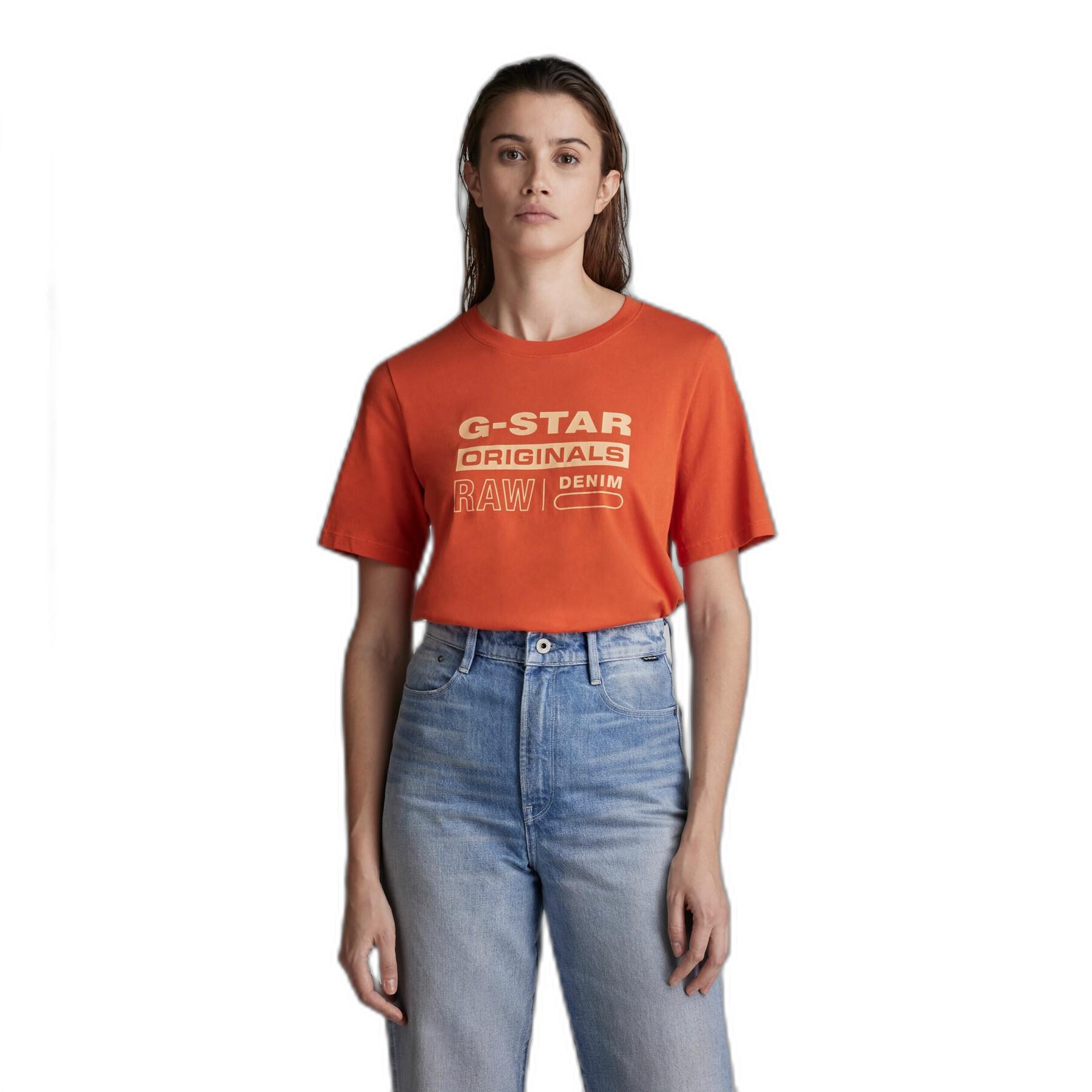 Dames-T-shirt G-Star Origilas Label