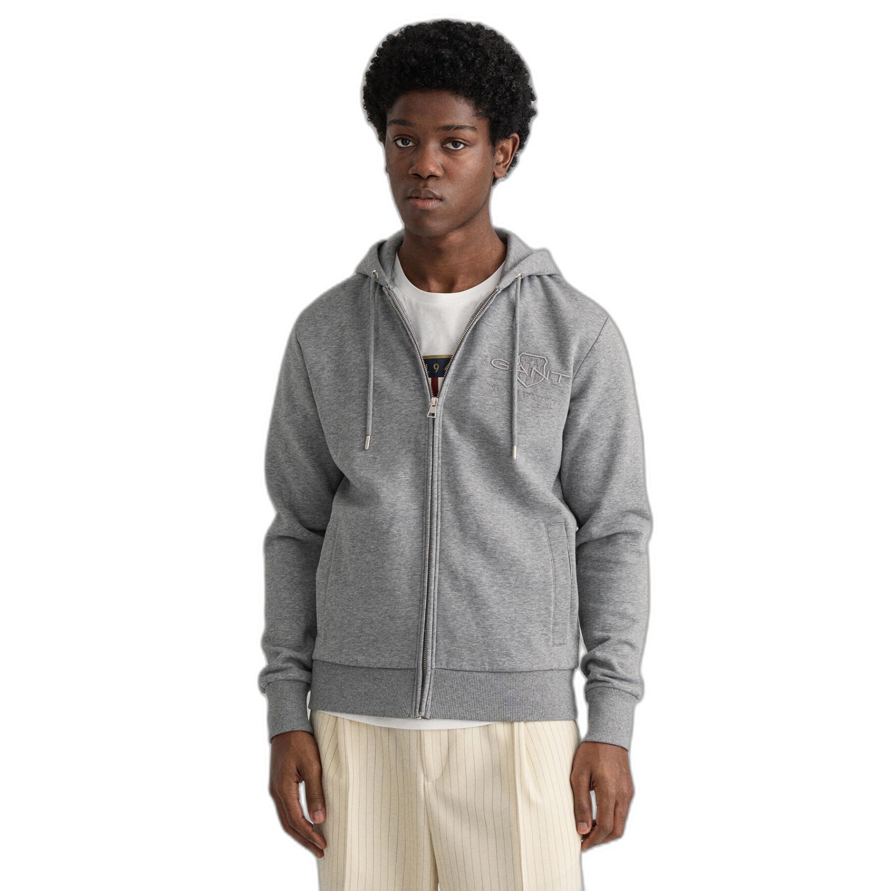 Hooded sweatshirt Gant Archive Tonal