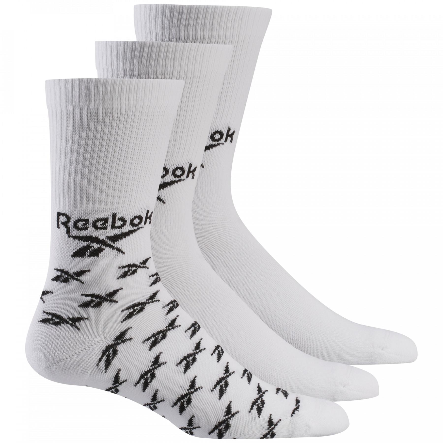 Set van 3 paar sokken Reebok Classics Fold-Over