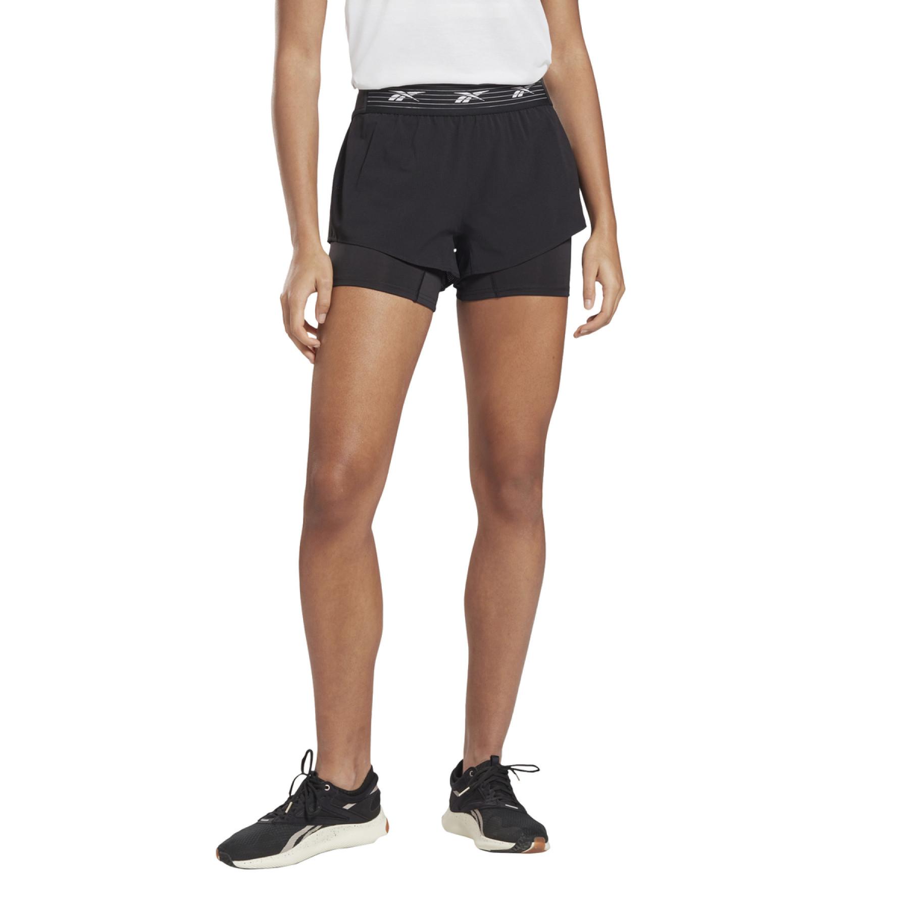 Dames shorts Reebok Epic Two-in-One