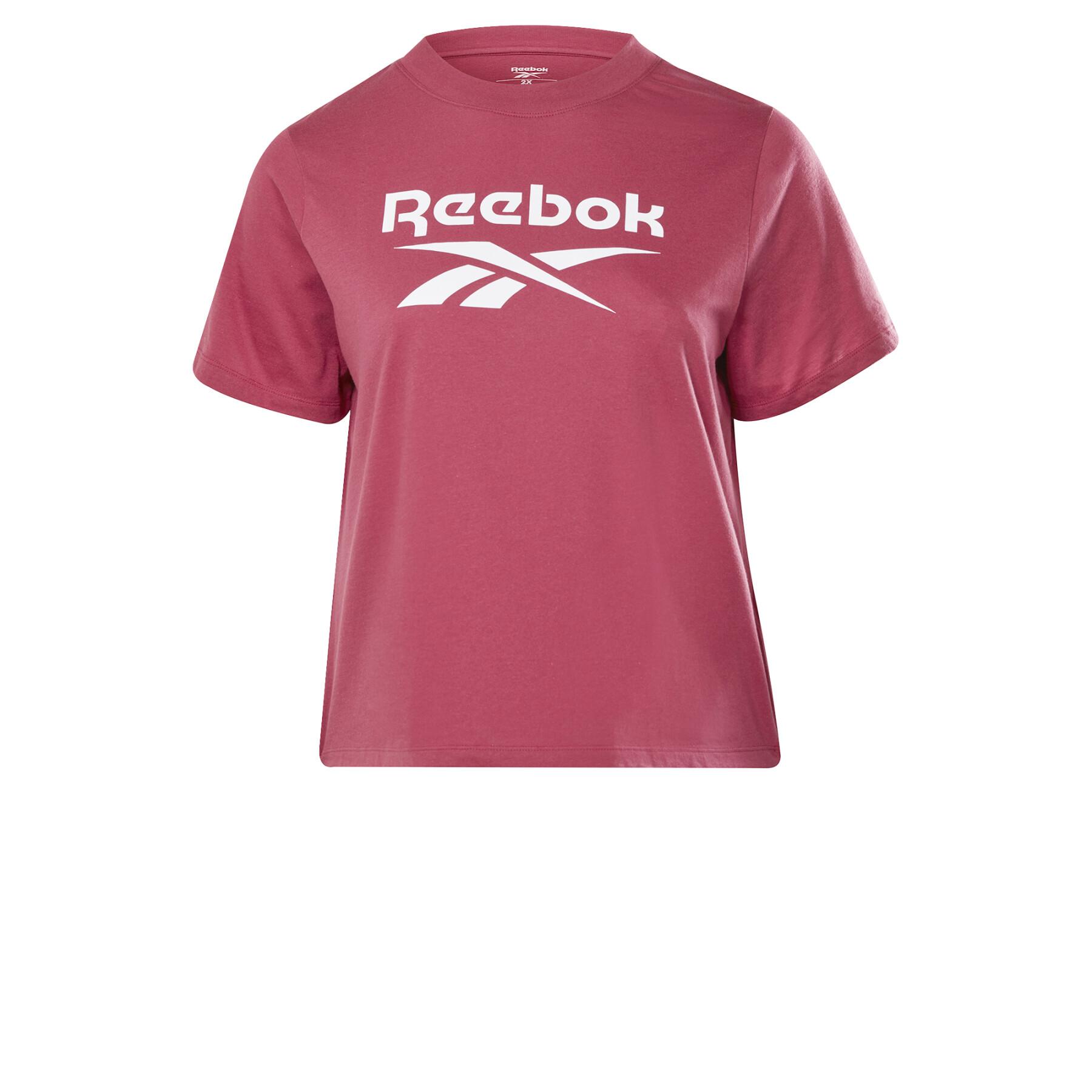 T-shirt grote maat vrouw Reebok Identity