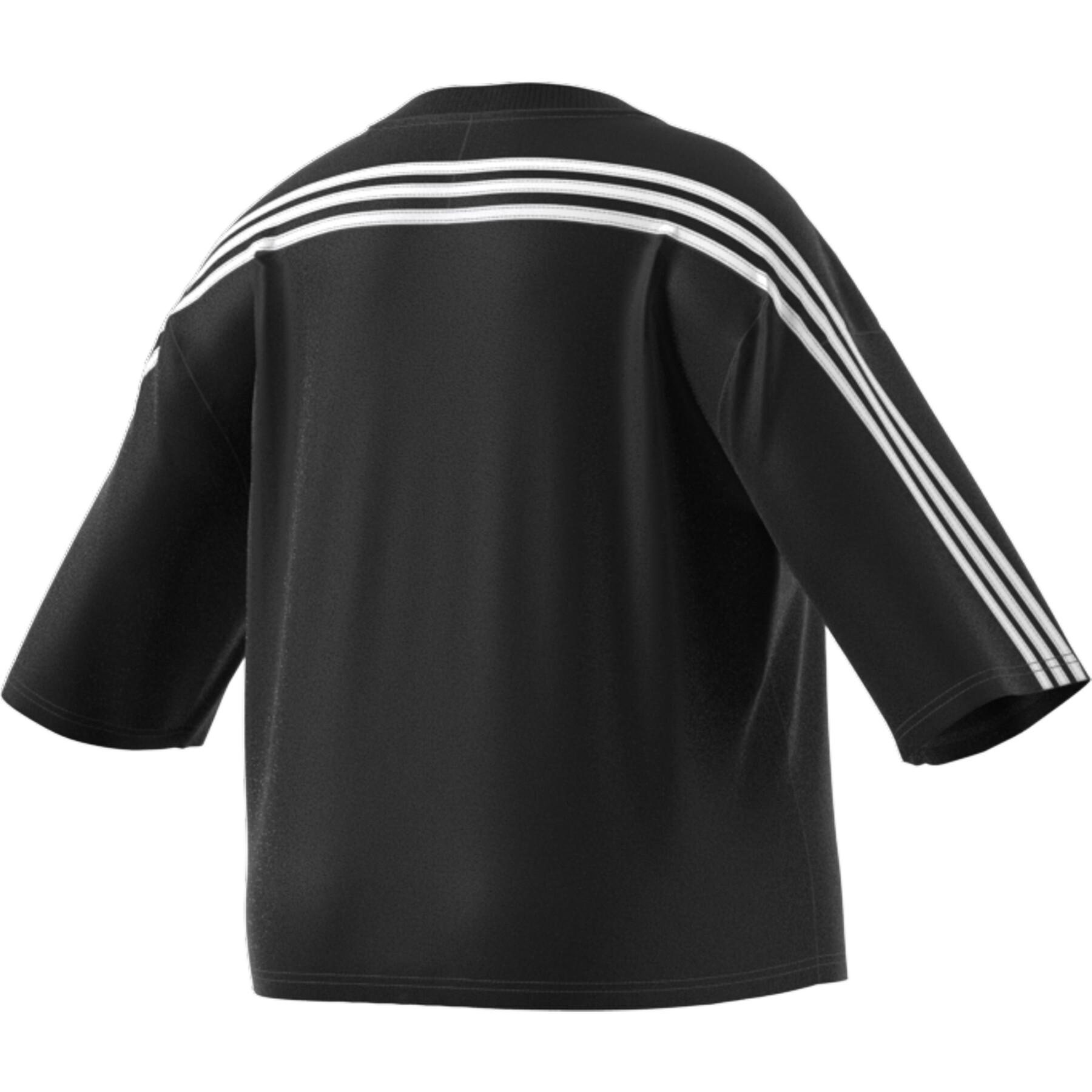 Dames-T-shirt adidas Sportswear Future Icons 3-Stripes (Plus Size)