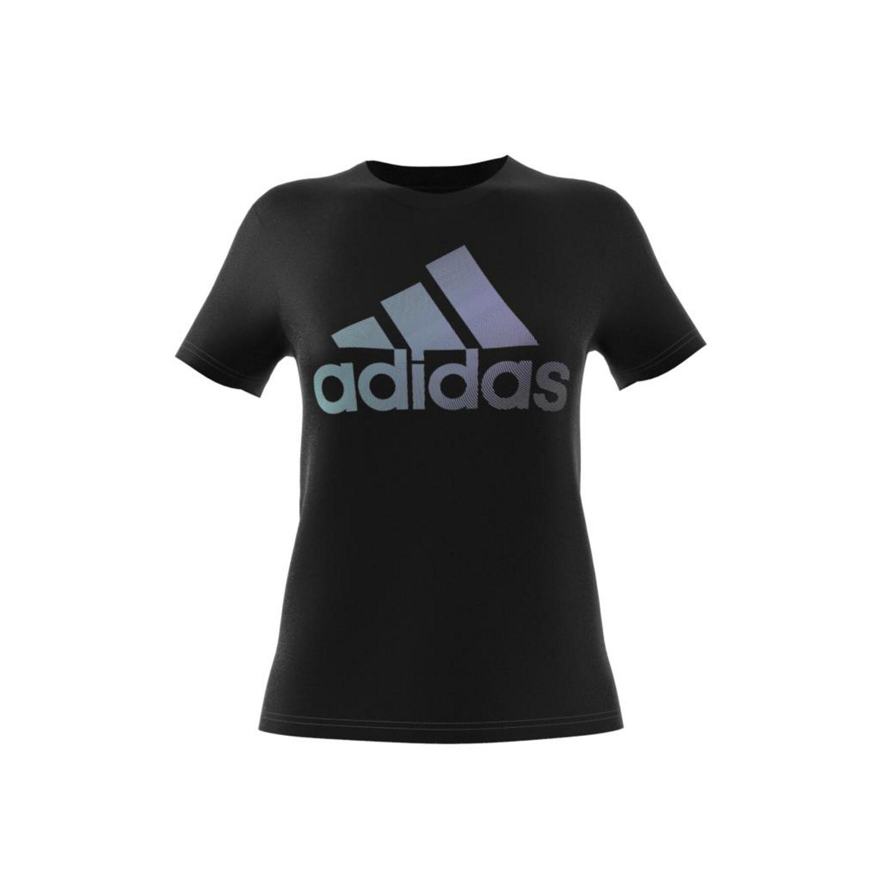 T-shirt korte vrouw adidas Holiday Graphic Sleeve