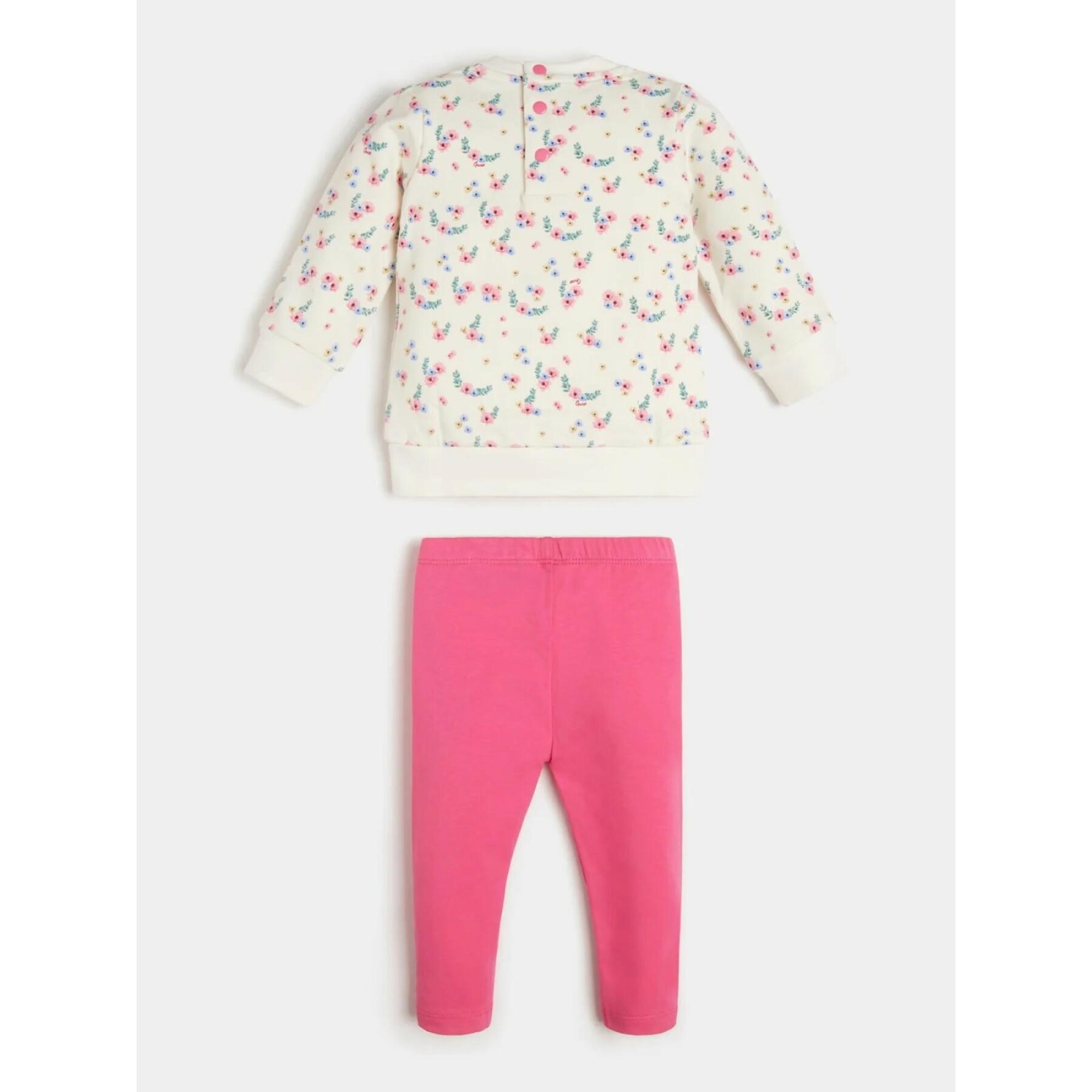 Set actieve legging + topje voor babymeisjes Guess