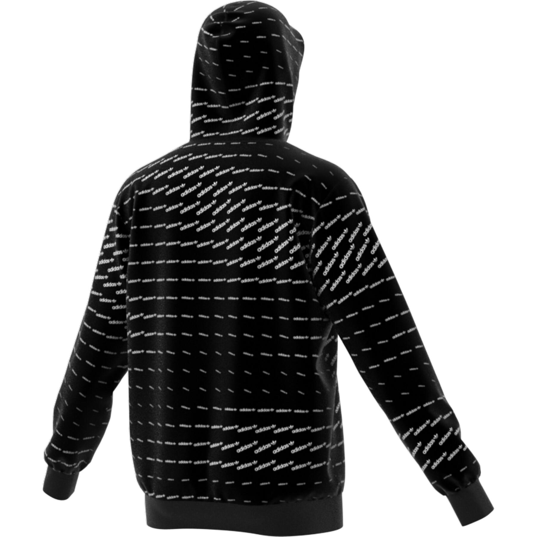 Hooded sweatshirt adidas Originals Graphics Monogram