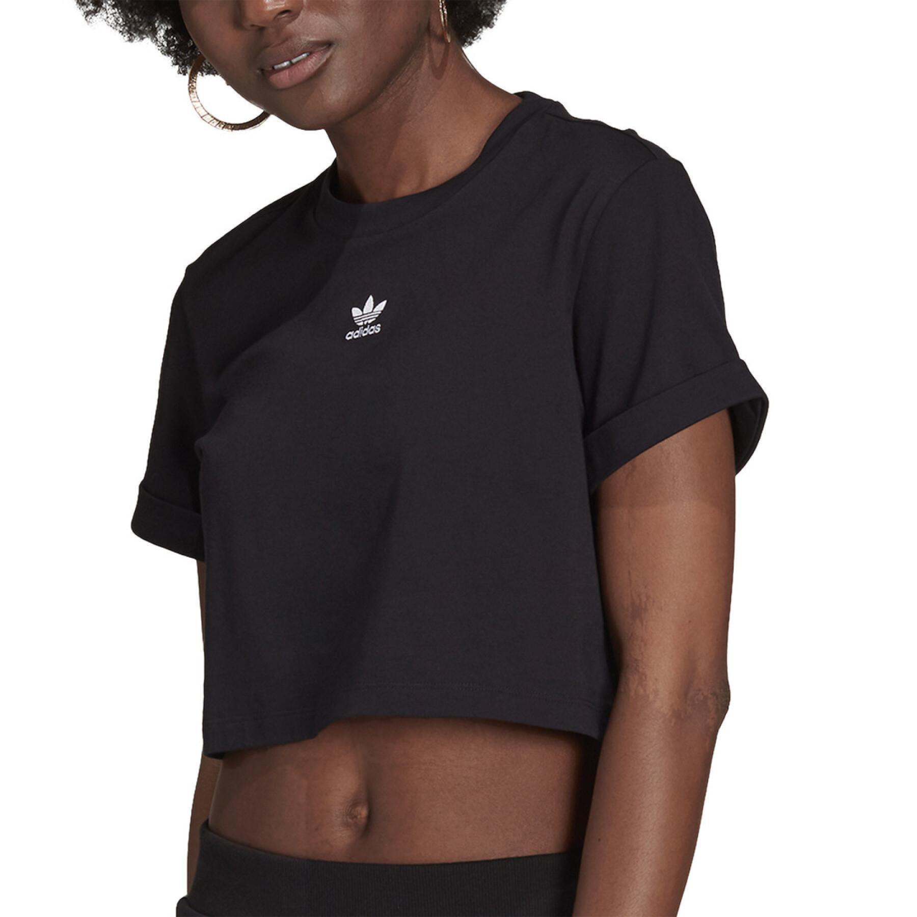 Dames-T-shirt adidas Adicolor Essentials Cropped
