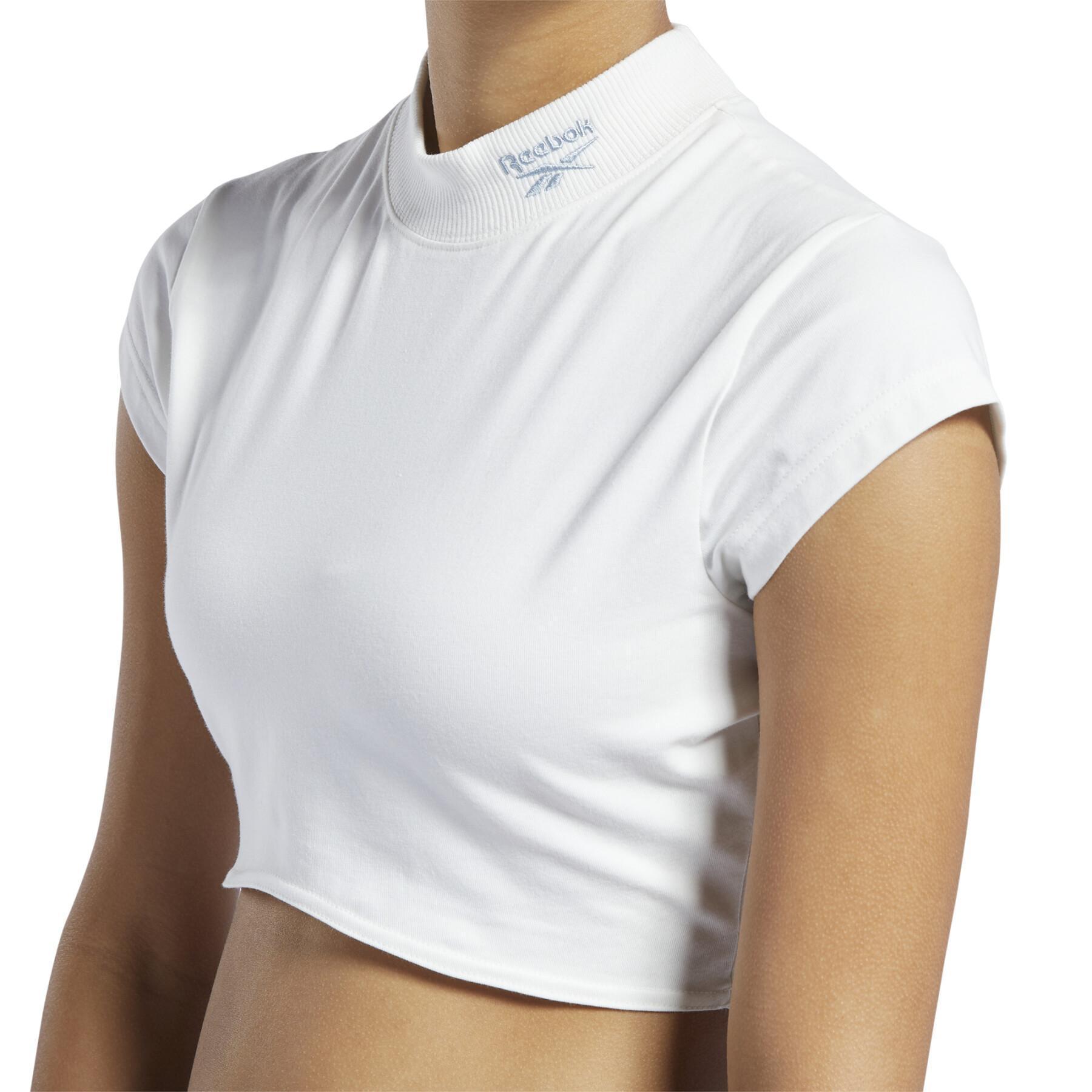 Dames-T-shirt Reebok Classics Sleeve Fitted Top