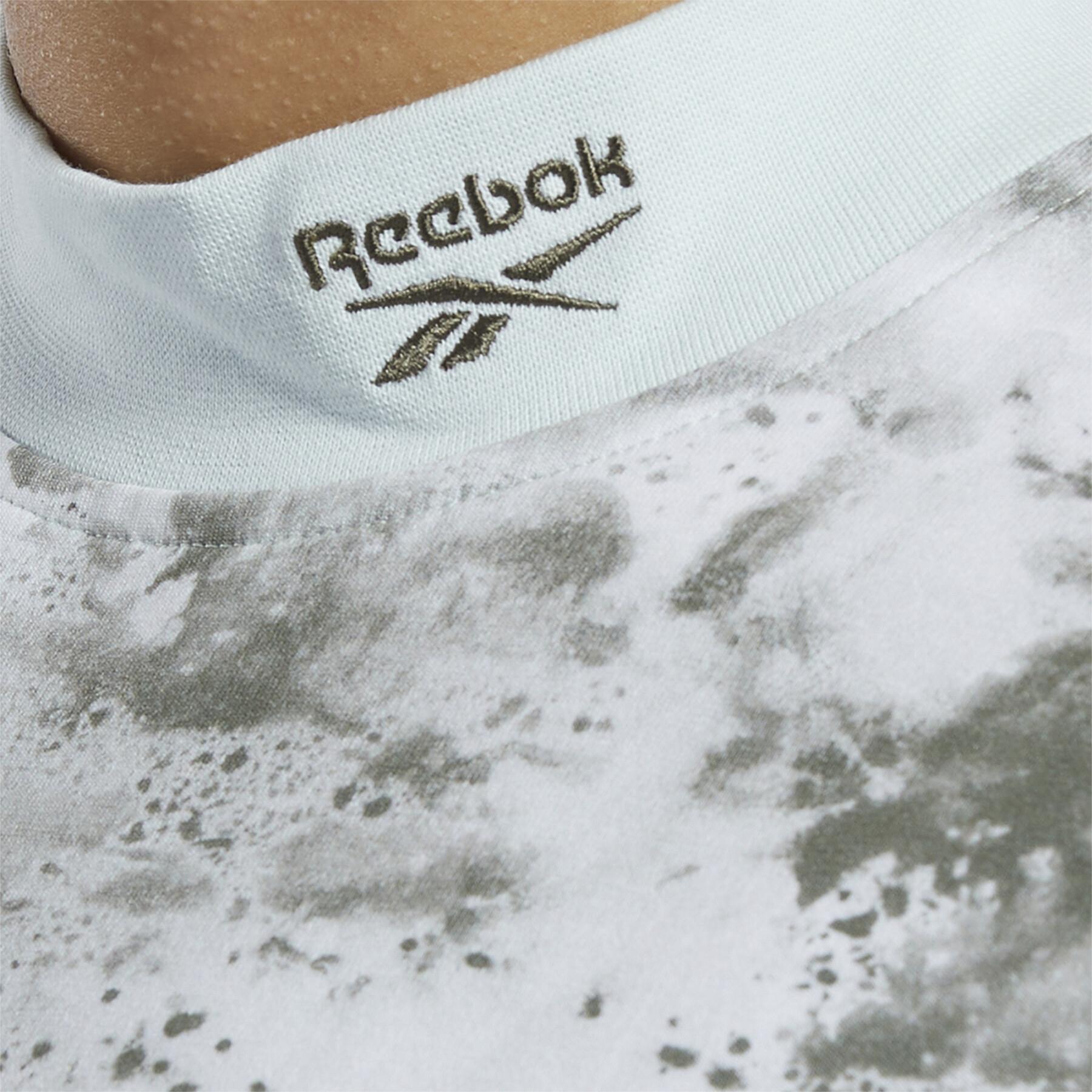 Dames-T-shirt met korte mouwen Reebok Cloud Splatter-Print