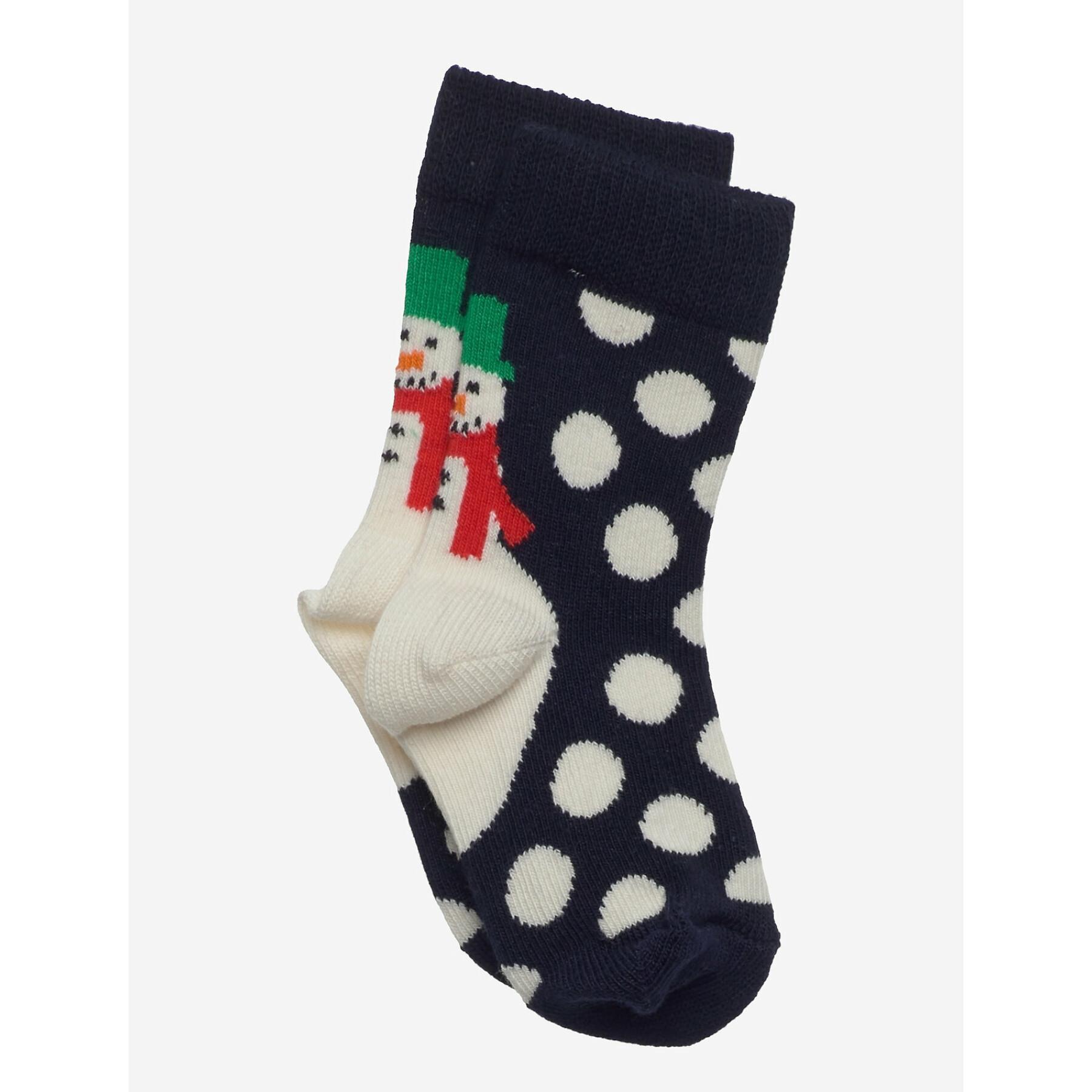 Sokken Happy socks Jumbo Snowman 