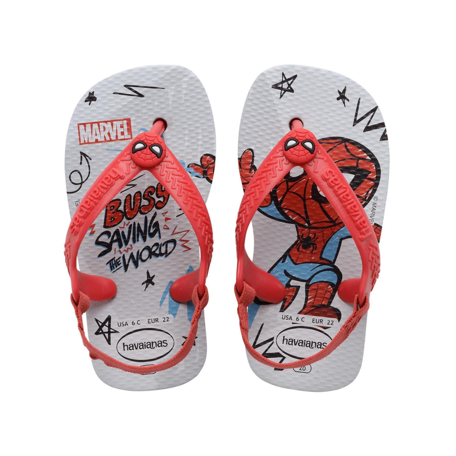 Baby slippers Havaianas Marvel