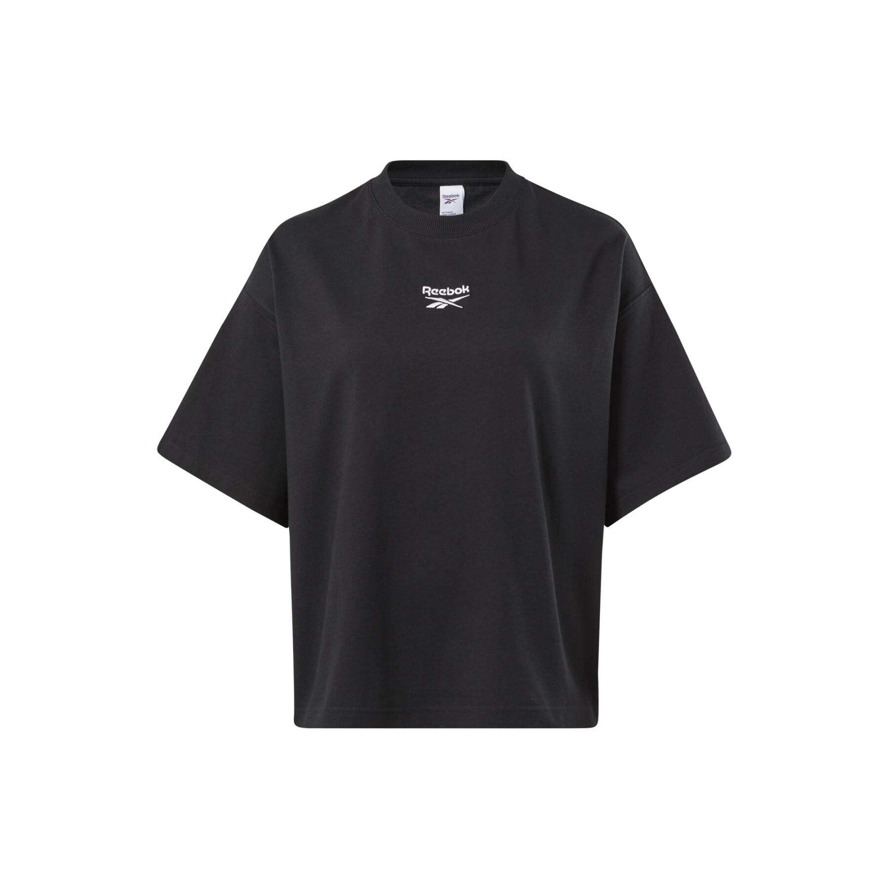 Dames-T-shirt Reebok Classics Small Logo Cotton