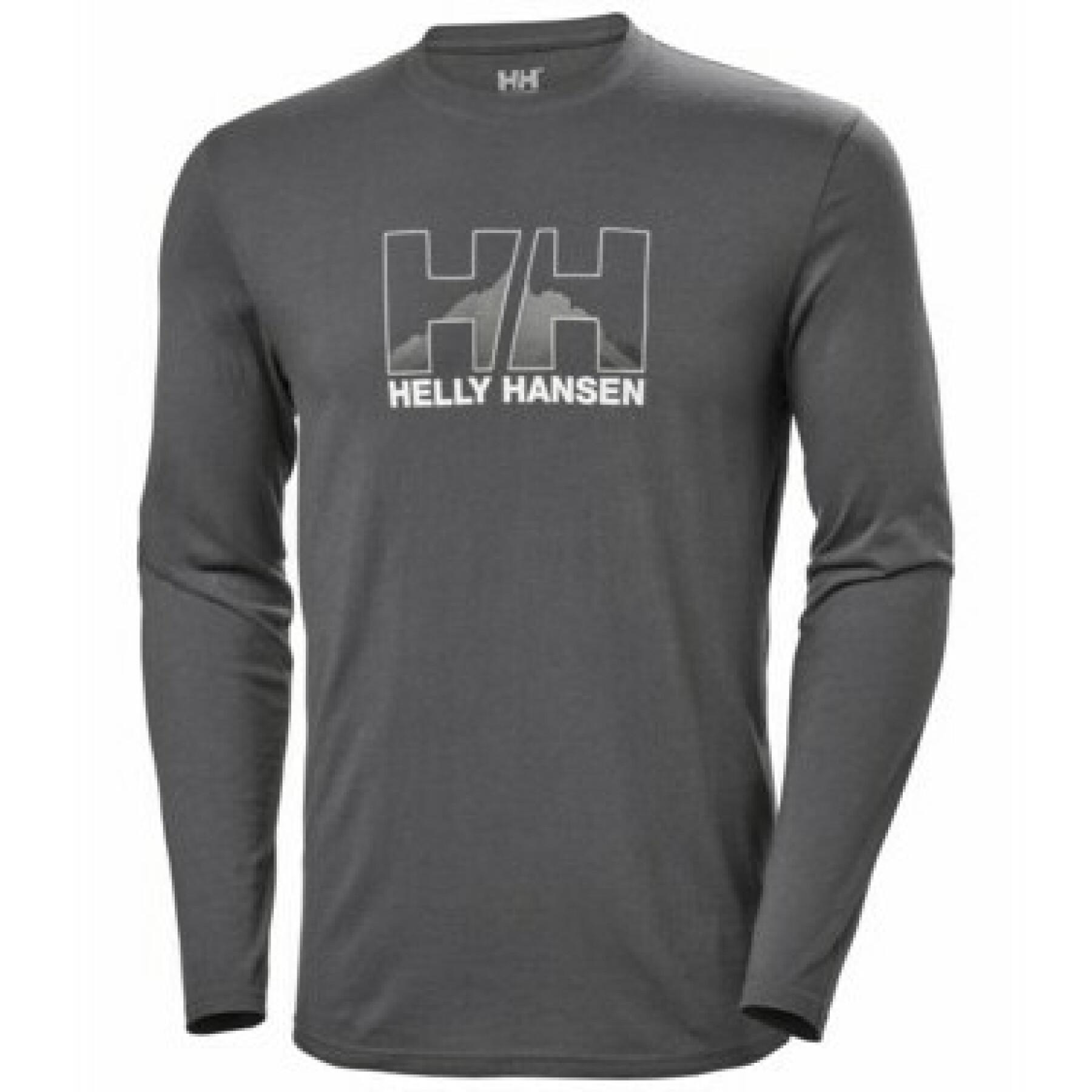 T-shirt met lange mouwen Helly Hansen Nord graphic
