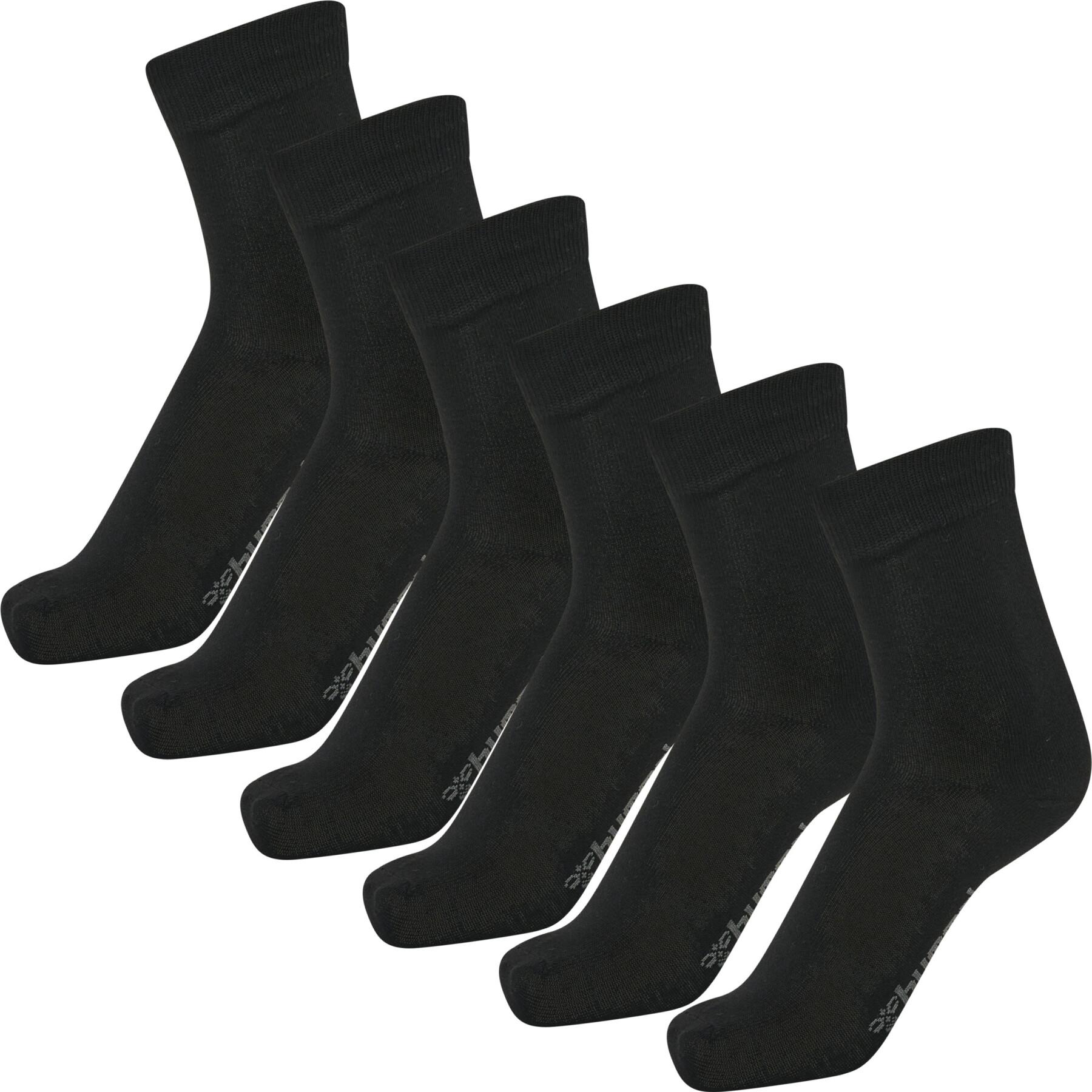 Set van 6 paar sokken Hummel Usual