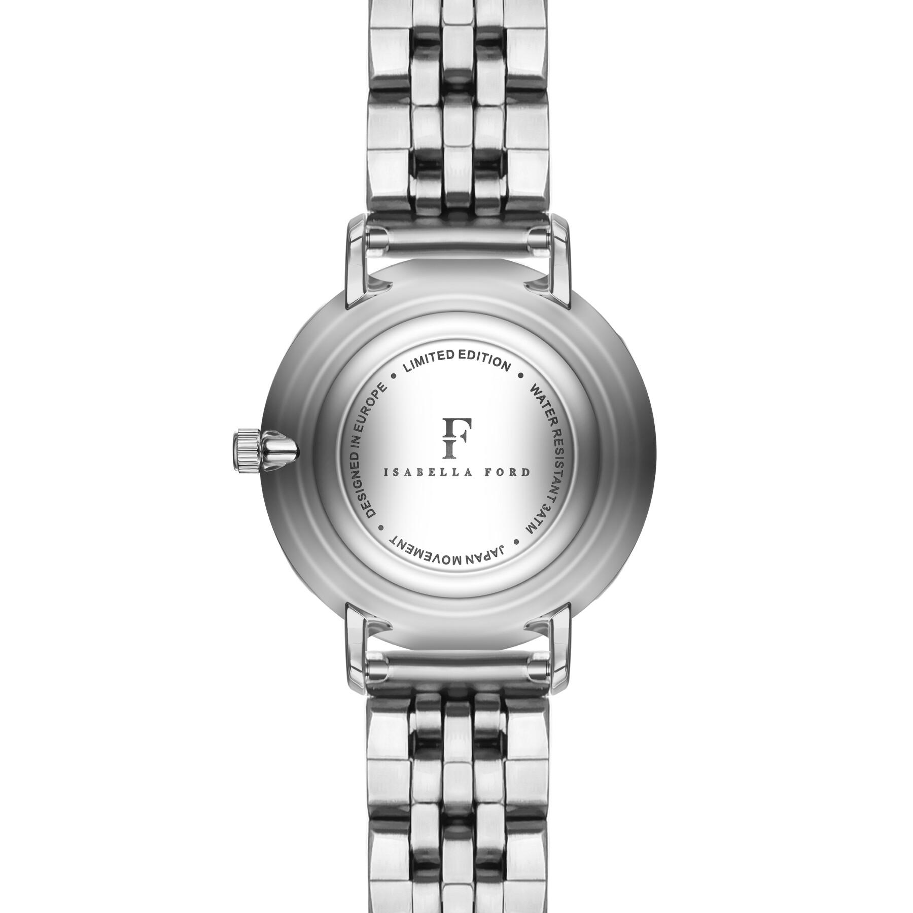 Zilveren horloge voor dames Isabella Ford Demi