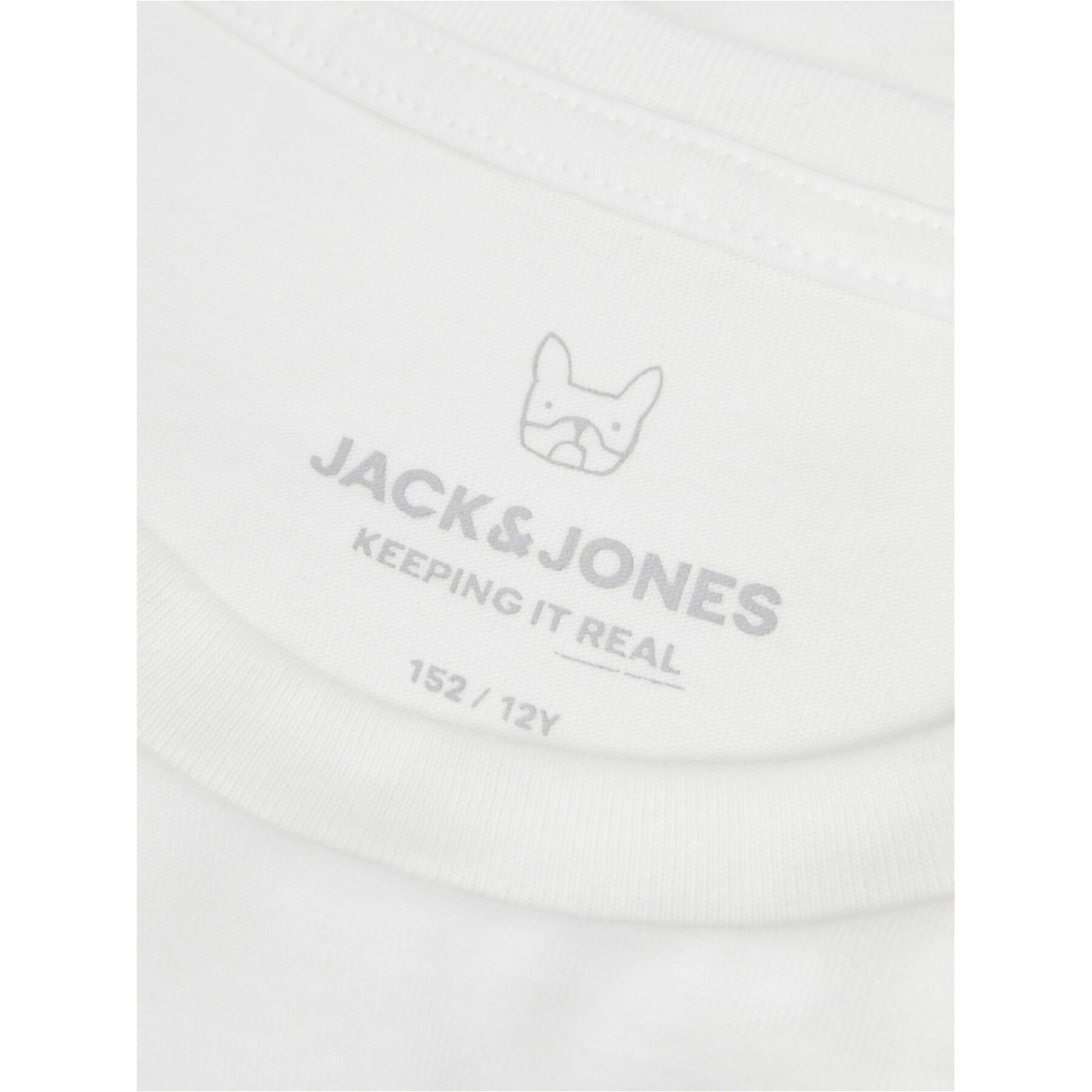 Kinder-T-shirt met lange mouwen en ronde hals Jack & Jones Jeans