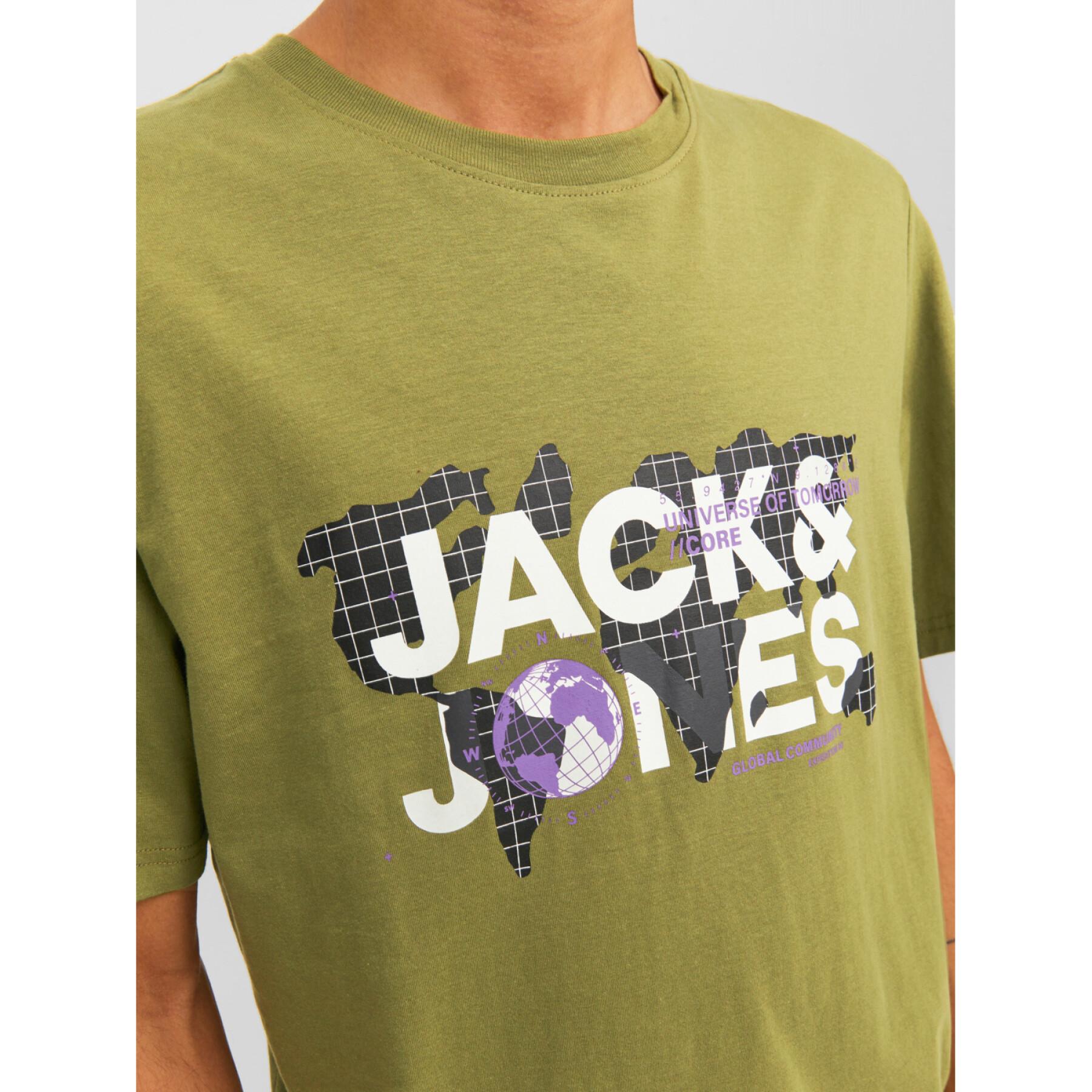 T-shirt met ronde hals Jack & Jones Dust