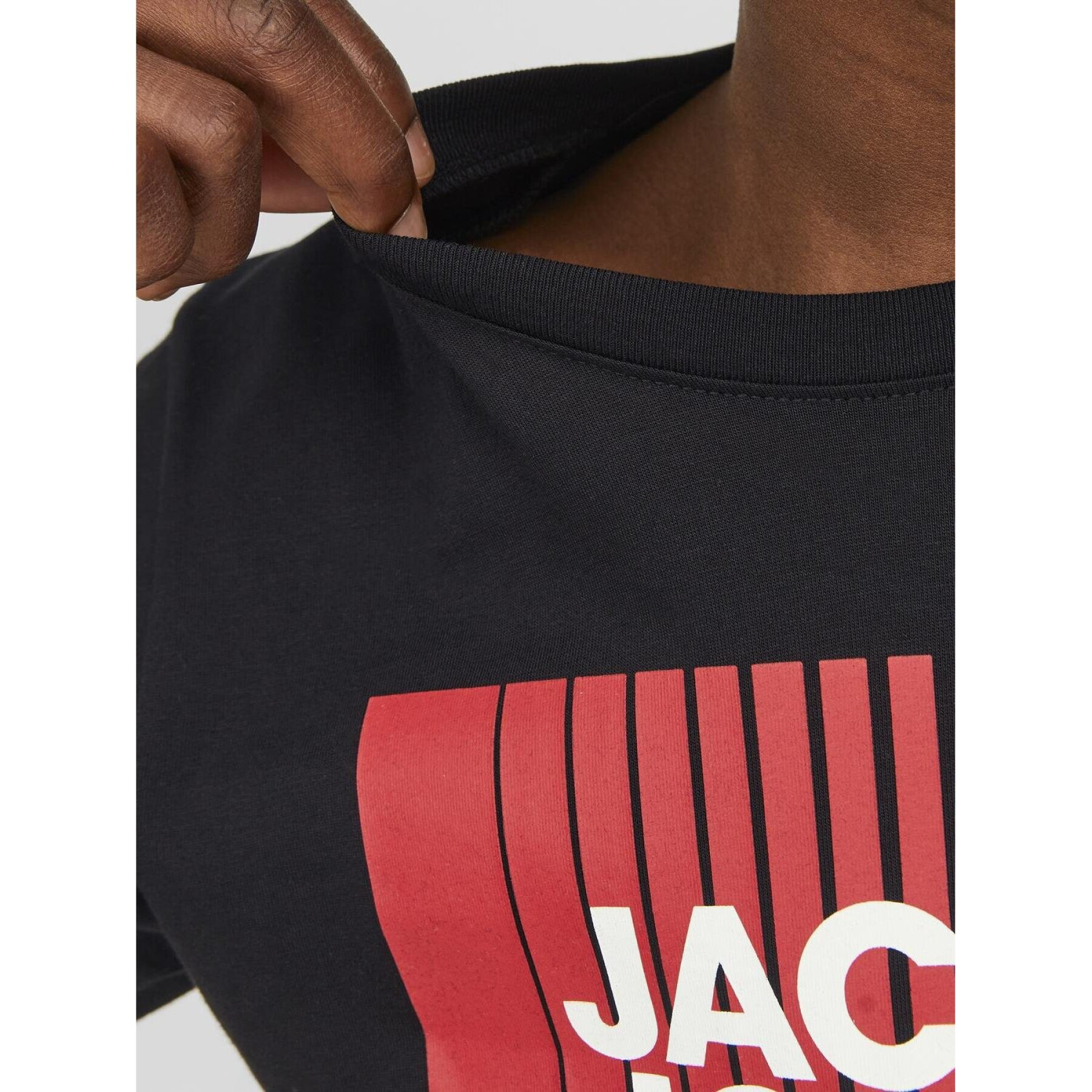 Kinder-T-shirt met lange mouwen en ronde hals Jack & Jones Corp Logo Play