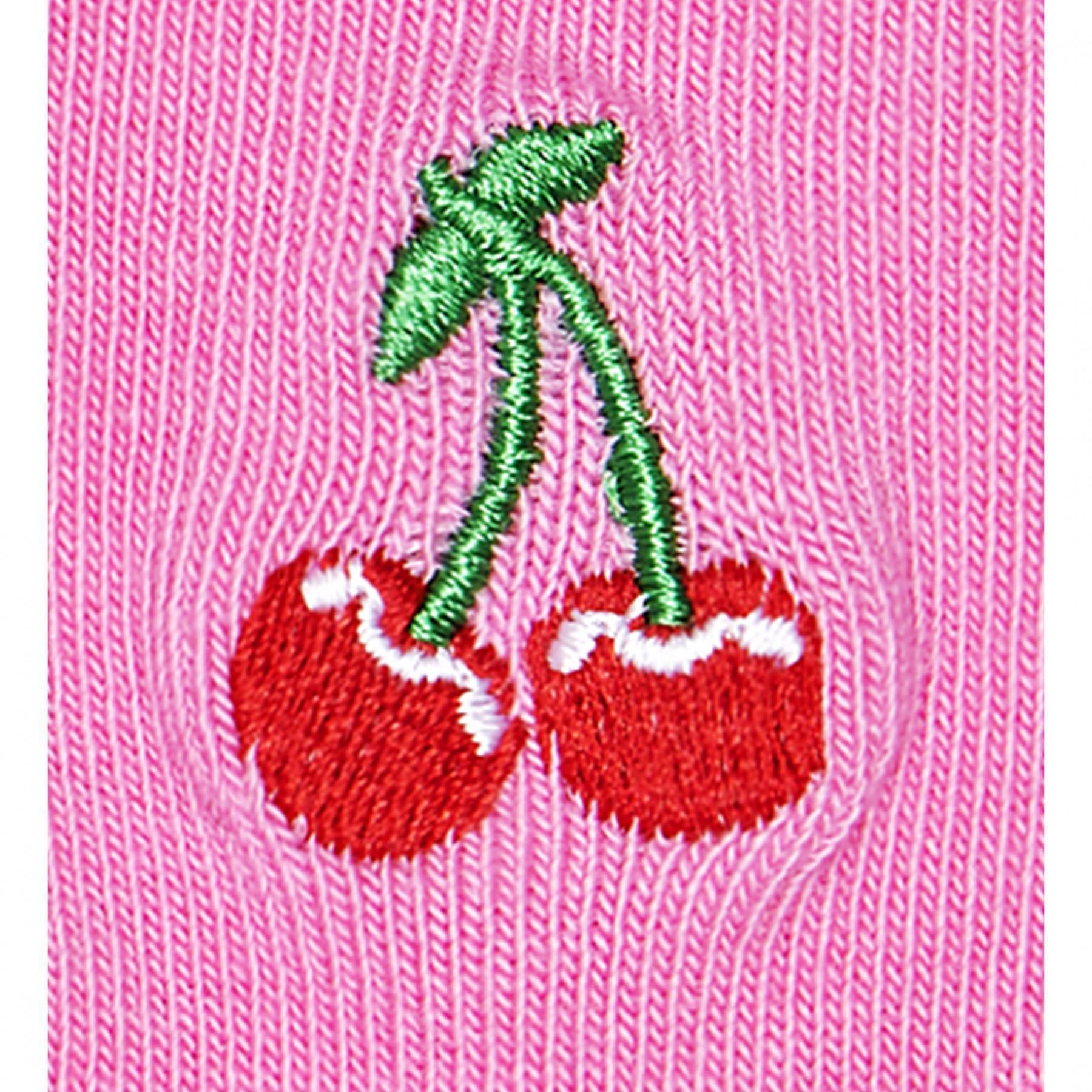 Kindersokken Happy Socks Cherry Embroidery