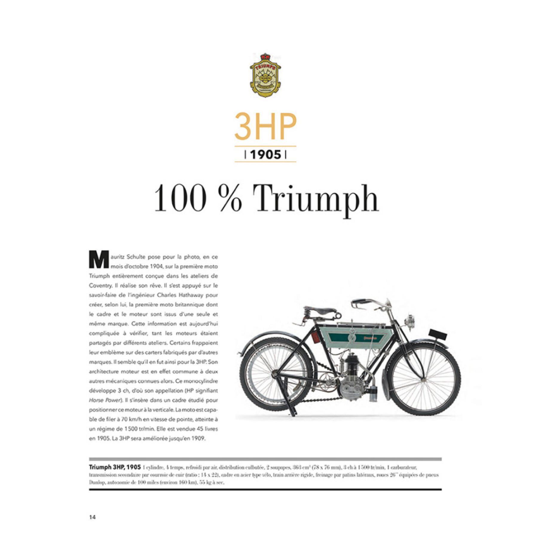 Boek engelse motorkunst ned Kubbick Triumph