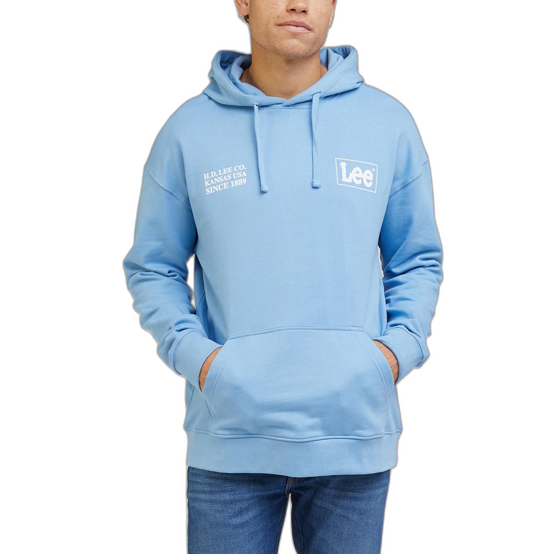 Sweatshirt losse kap Lee Logo