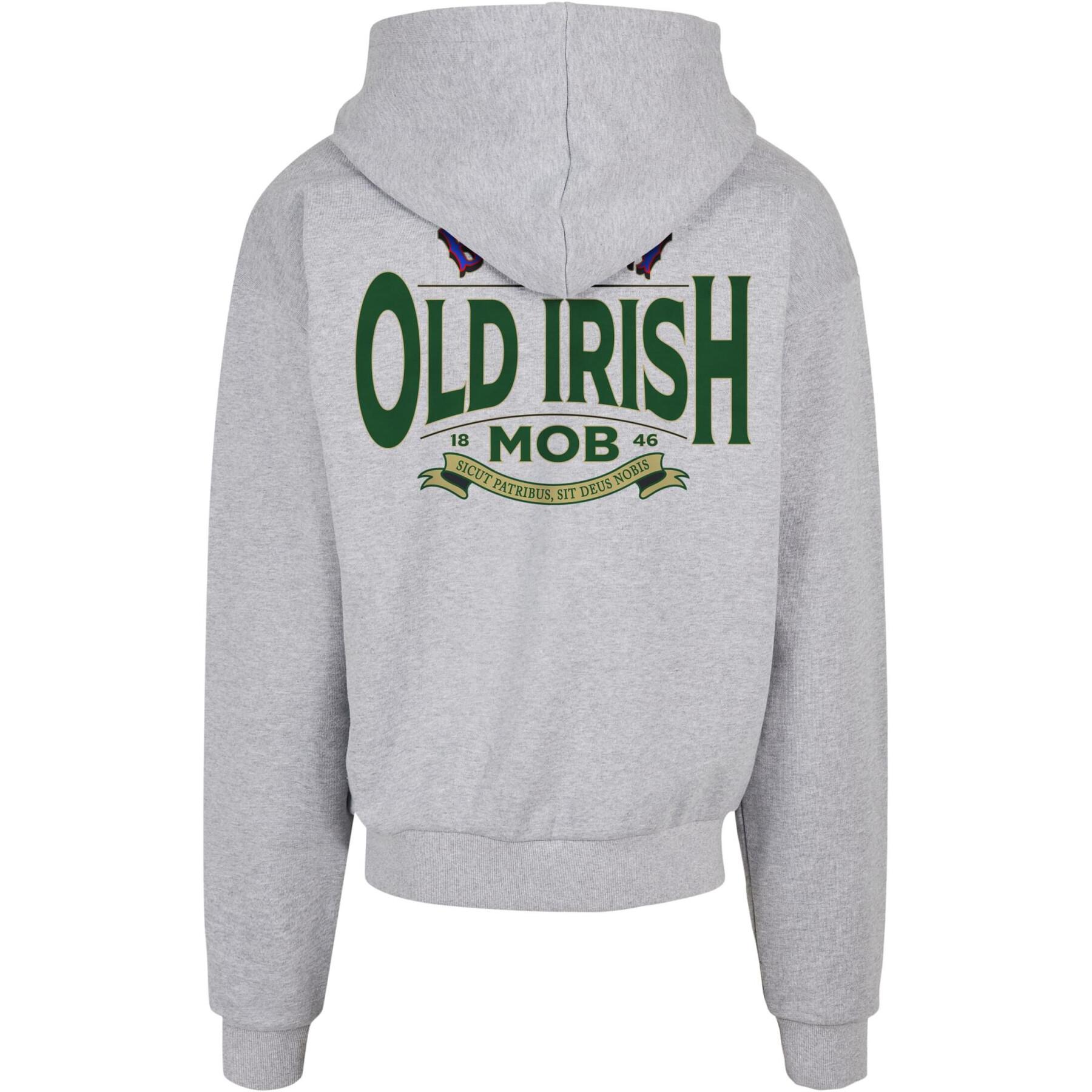 Oversized sweatshirt met capuchon Mister Tee Old Irish Mob Ultraheavy