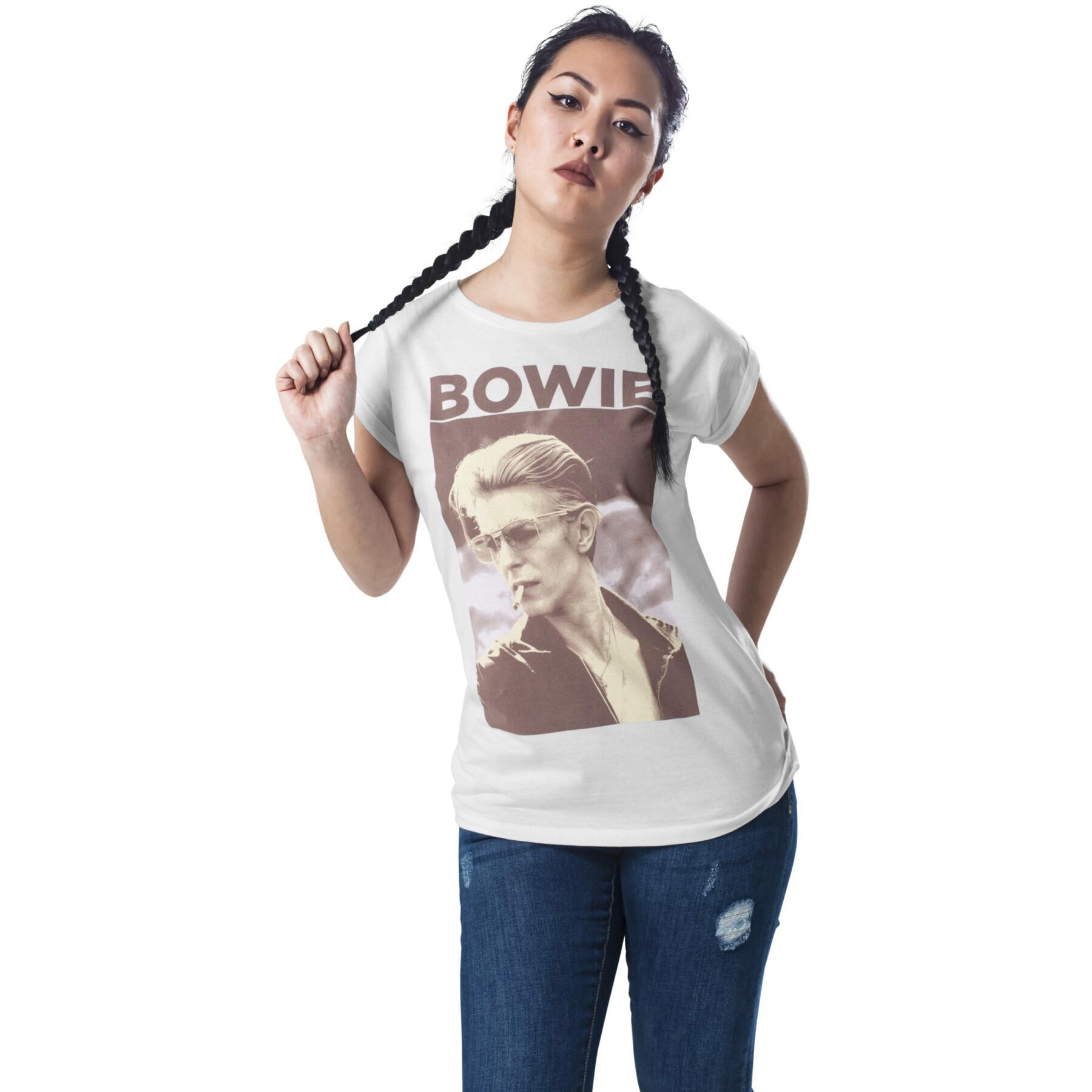 Dames-T-shirt grote maat Mister Tee David Bowie