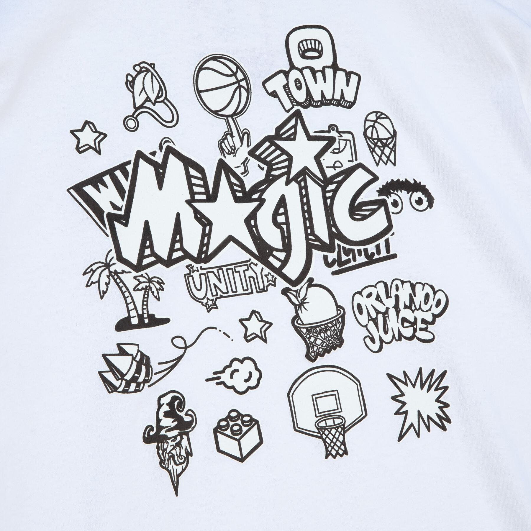 T-shirt Orlando Magic NBA Doodle