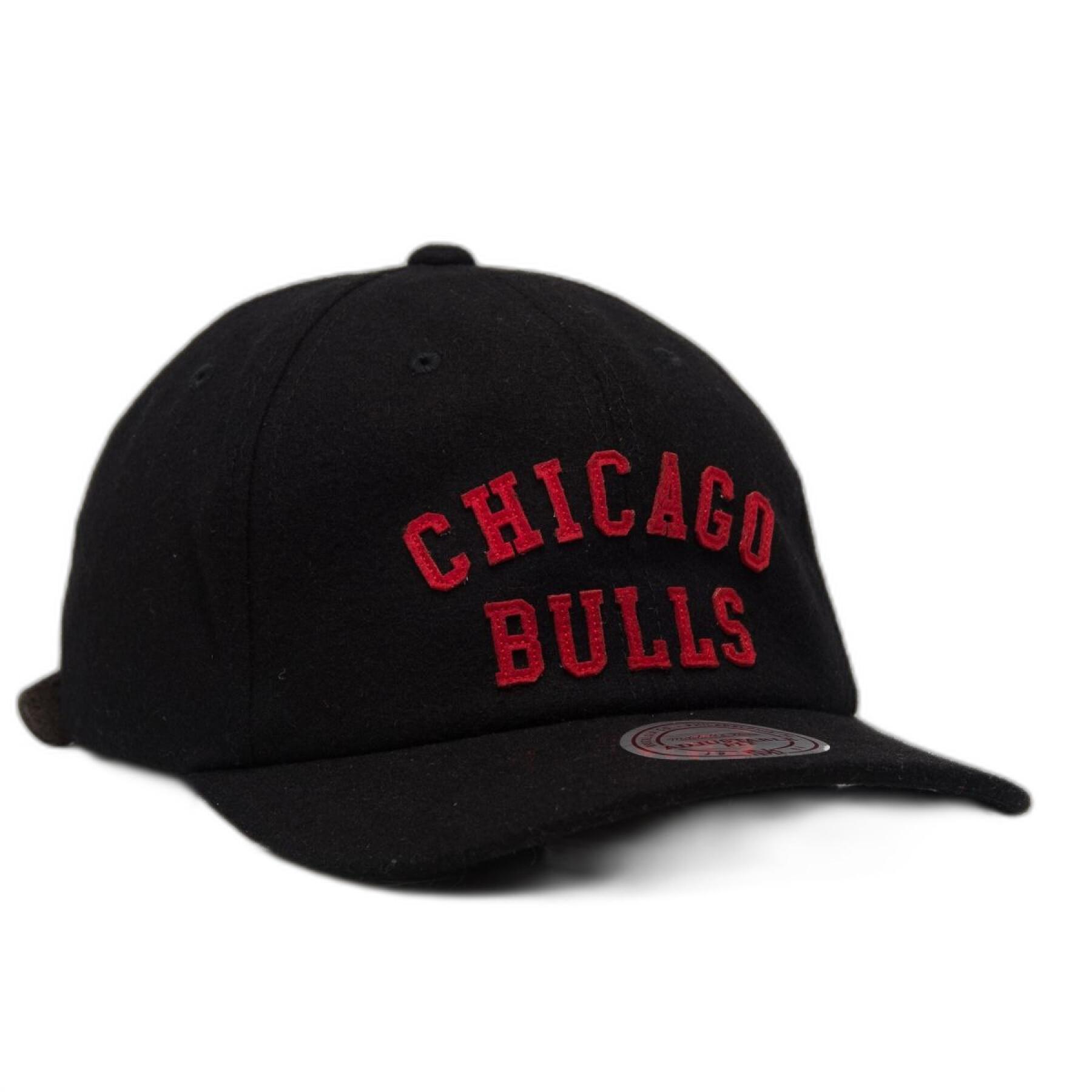 Pet Chicago Bulls hwc felt arch strapback