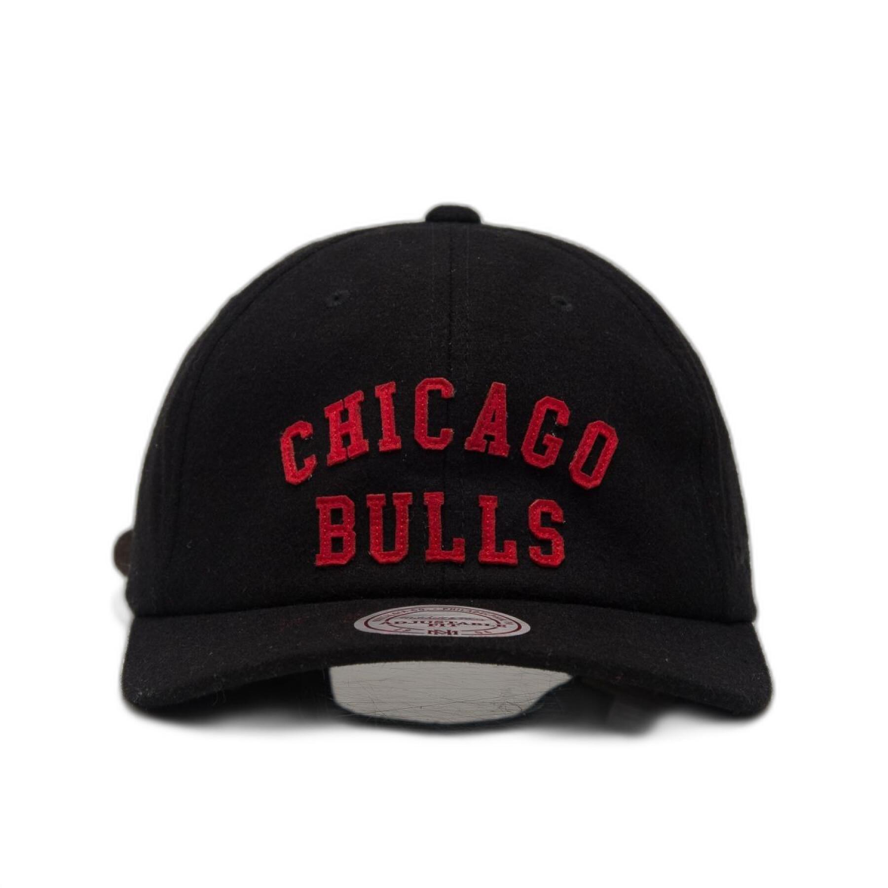 Pet Chicago Bulls hwc felt arch strapback