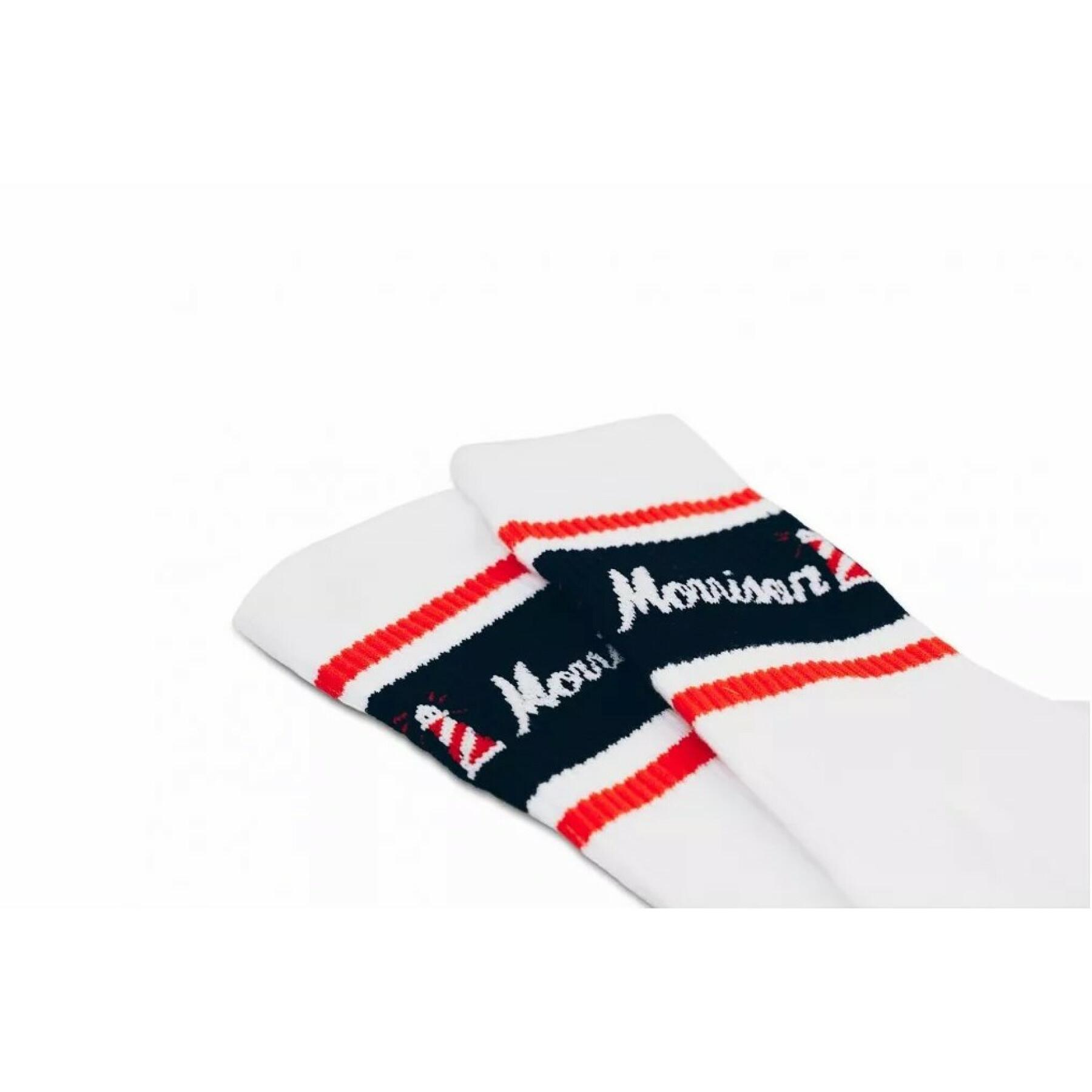 Sokken Morrison Shoes Roller White Logo