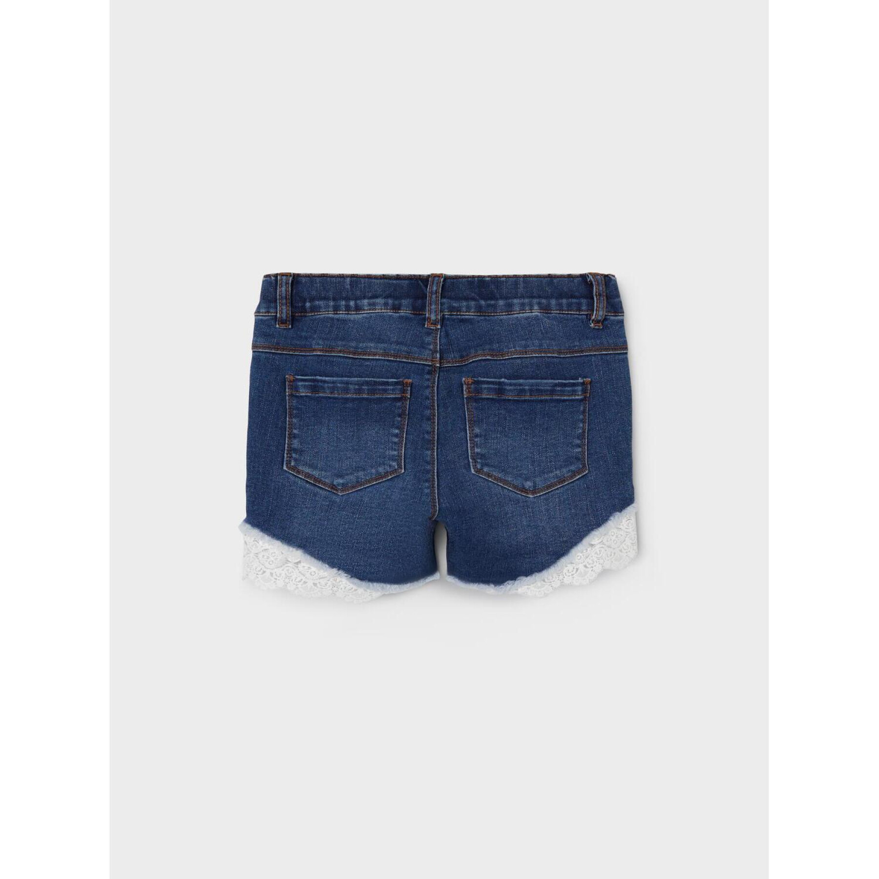 Slim-fit shorts voor babymeisjes Name it Salli 5372-HA