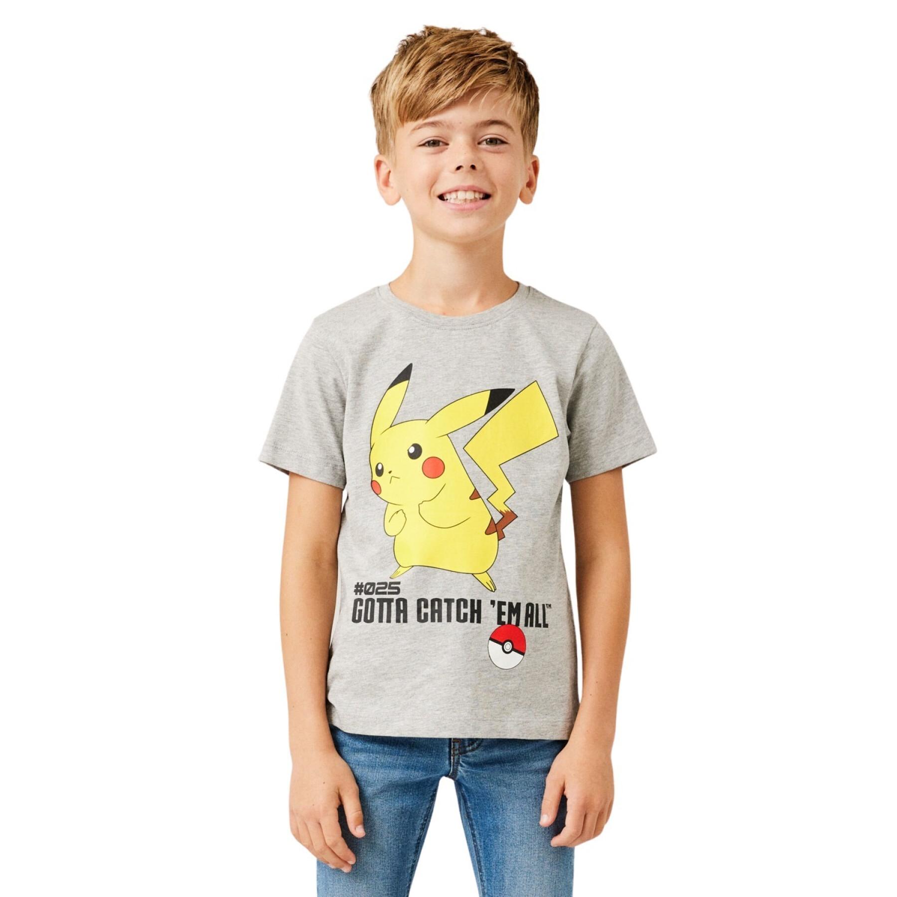 Kinder-T-shirt Name it Nikhil Pokemon
