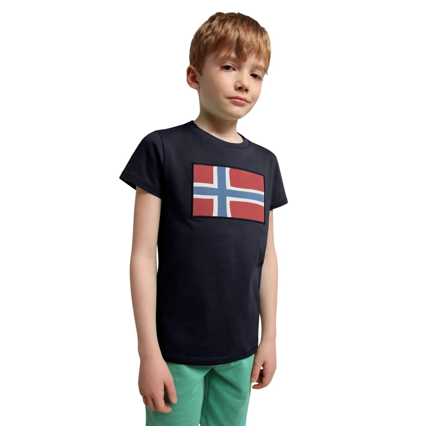 Kinder-T-shirt Napapijri S-Verte