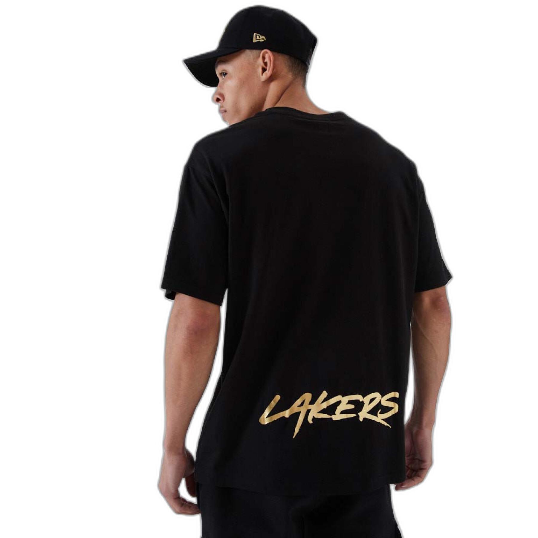 T-shirt Los Angeles Lakers NBA Metallic