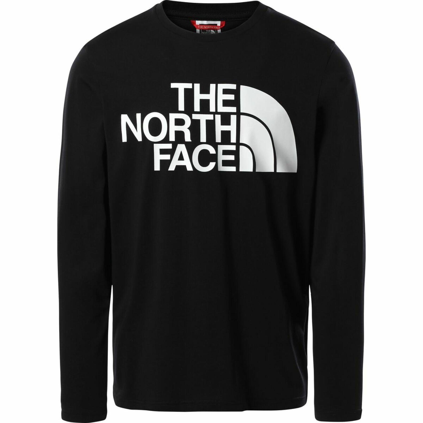 T-shirt met lange mouwen The North Face Standard Collar