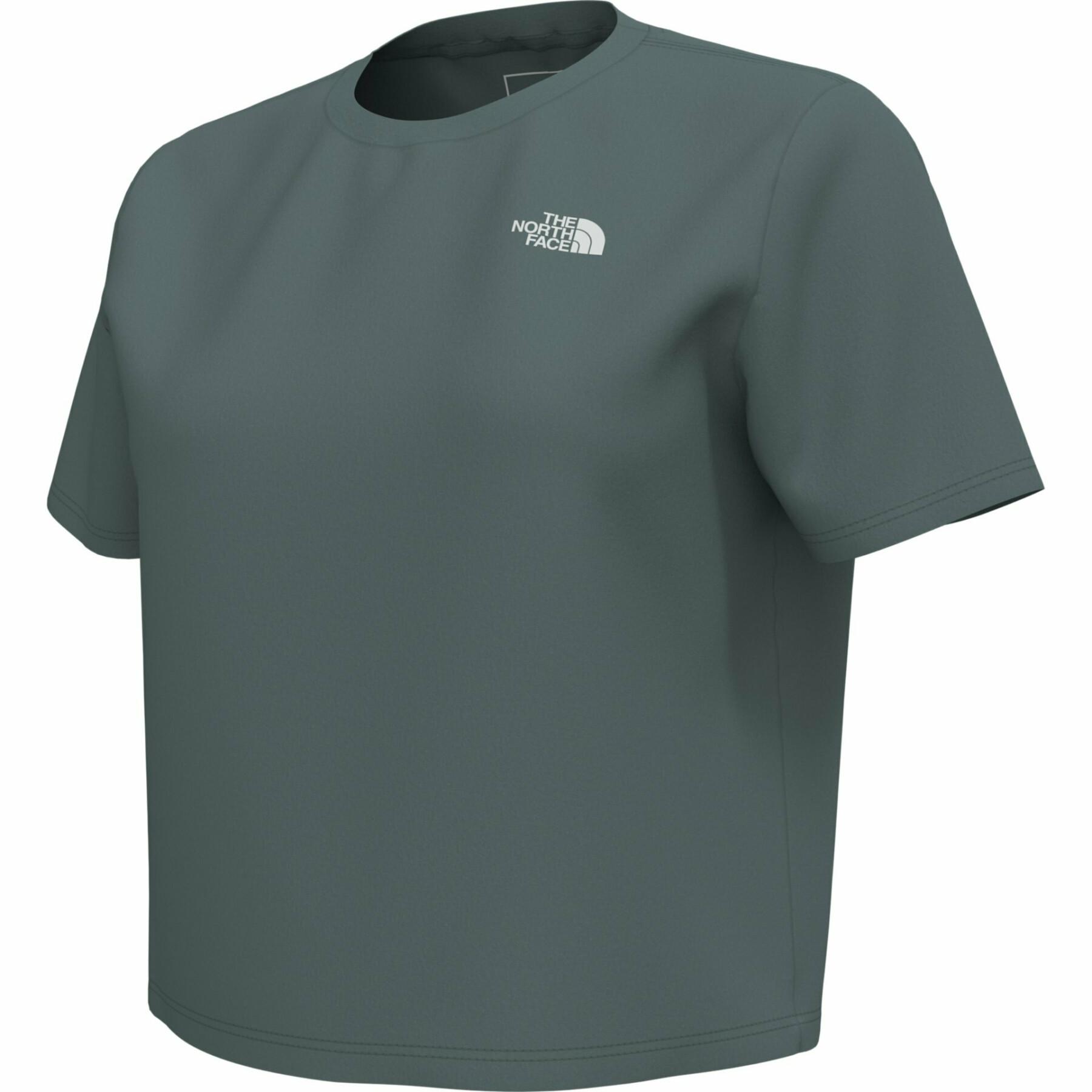 Dames-T-shirt The North Face Foundation Crop