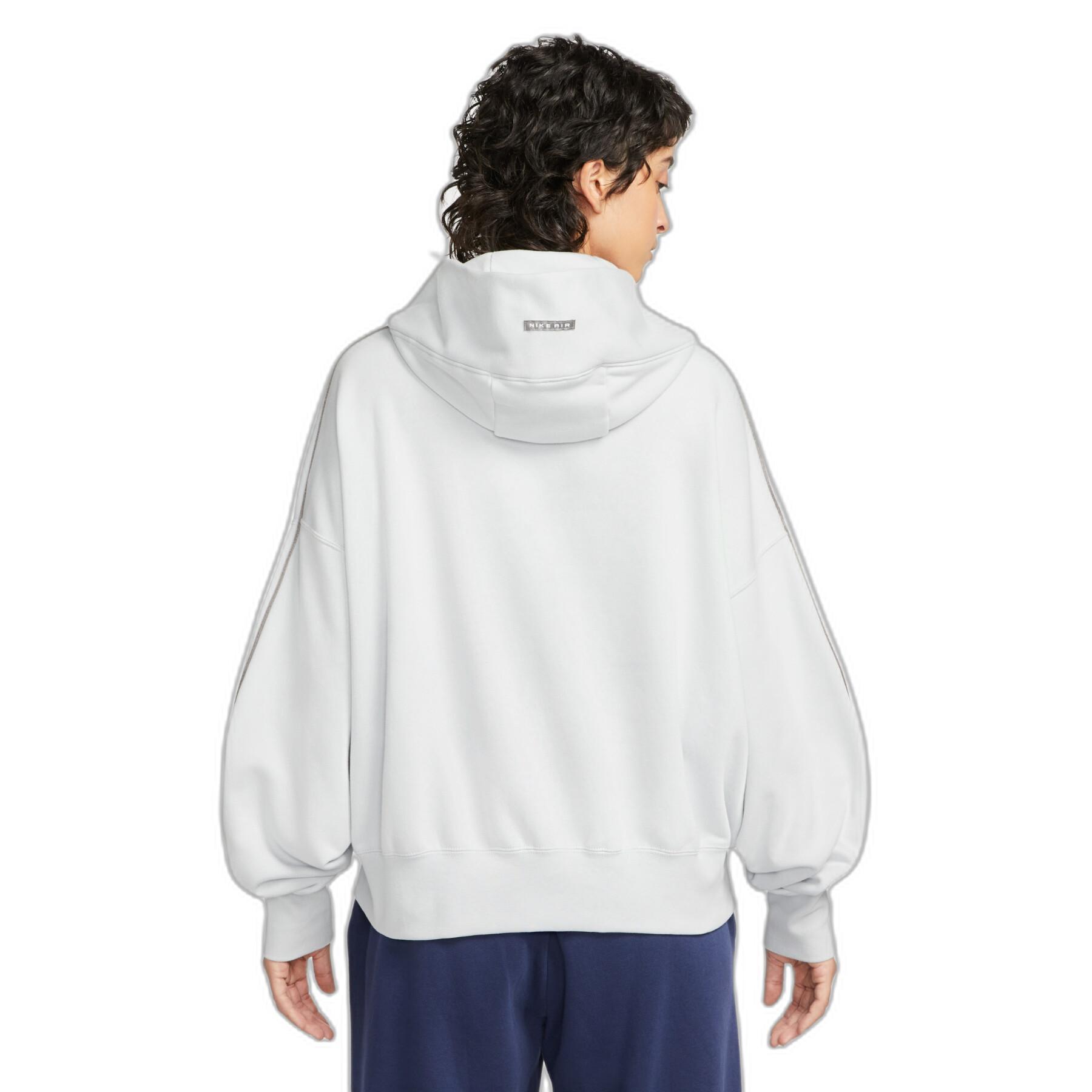 Dames fleece sweater met capuchon Nike Sportswear Air