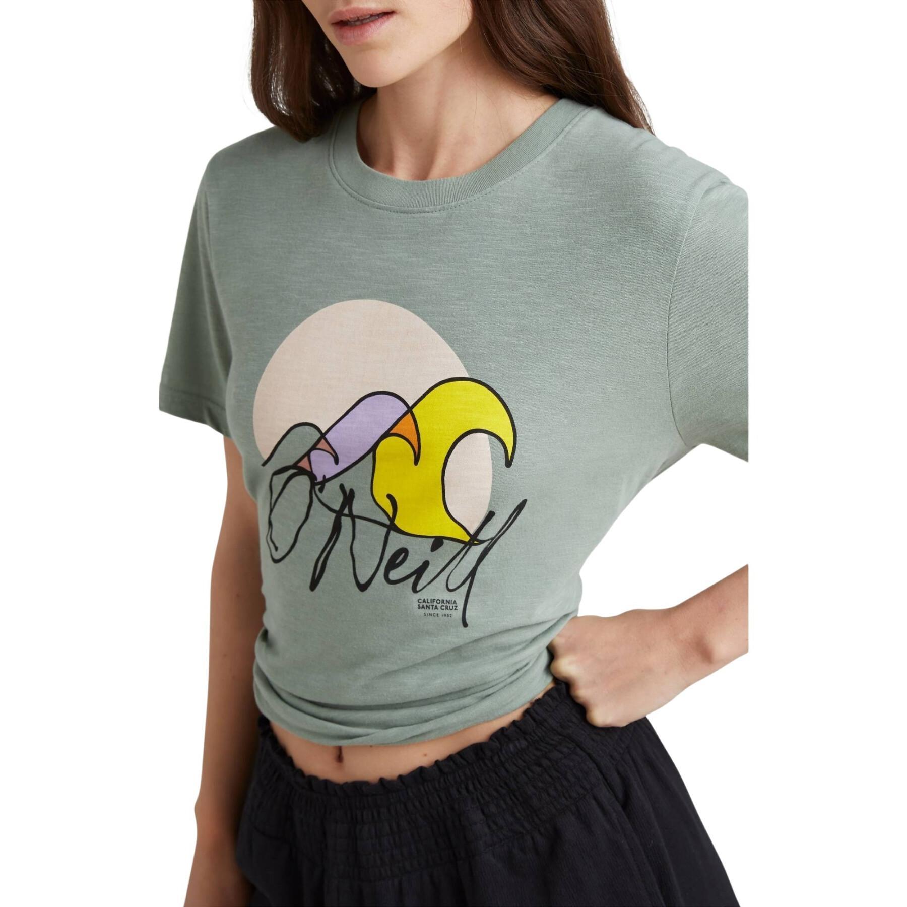 Dames-T-shirt O'Neill Luano Graphic
