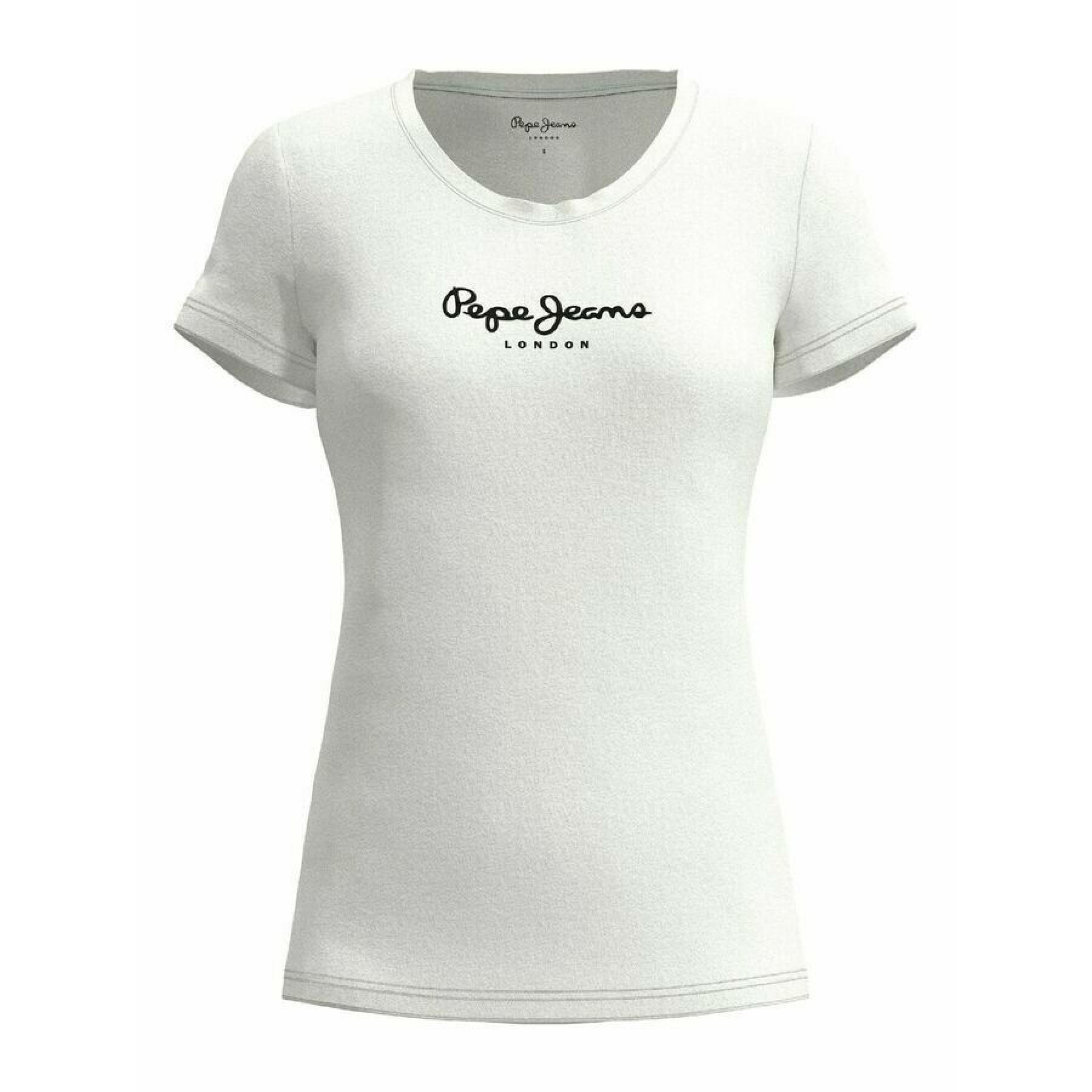 Dames-T-shirt Pepe Jeans New Virginia N
