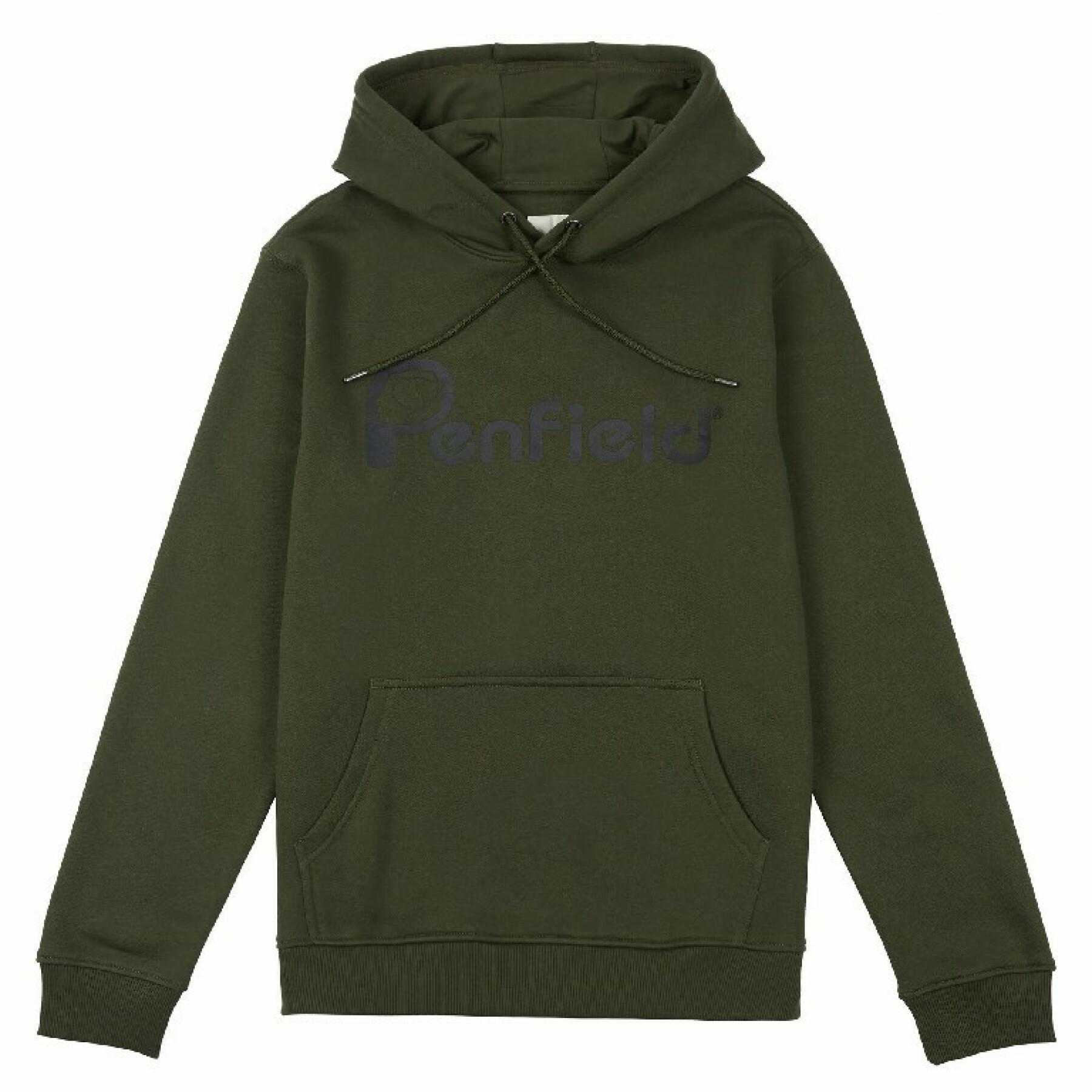 Hooded sweatshirt Penfield Bear Chest Print