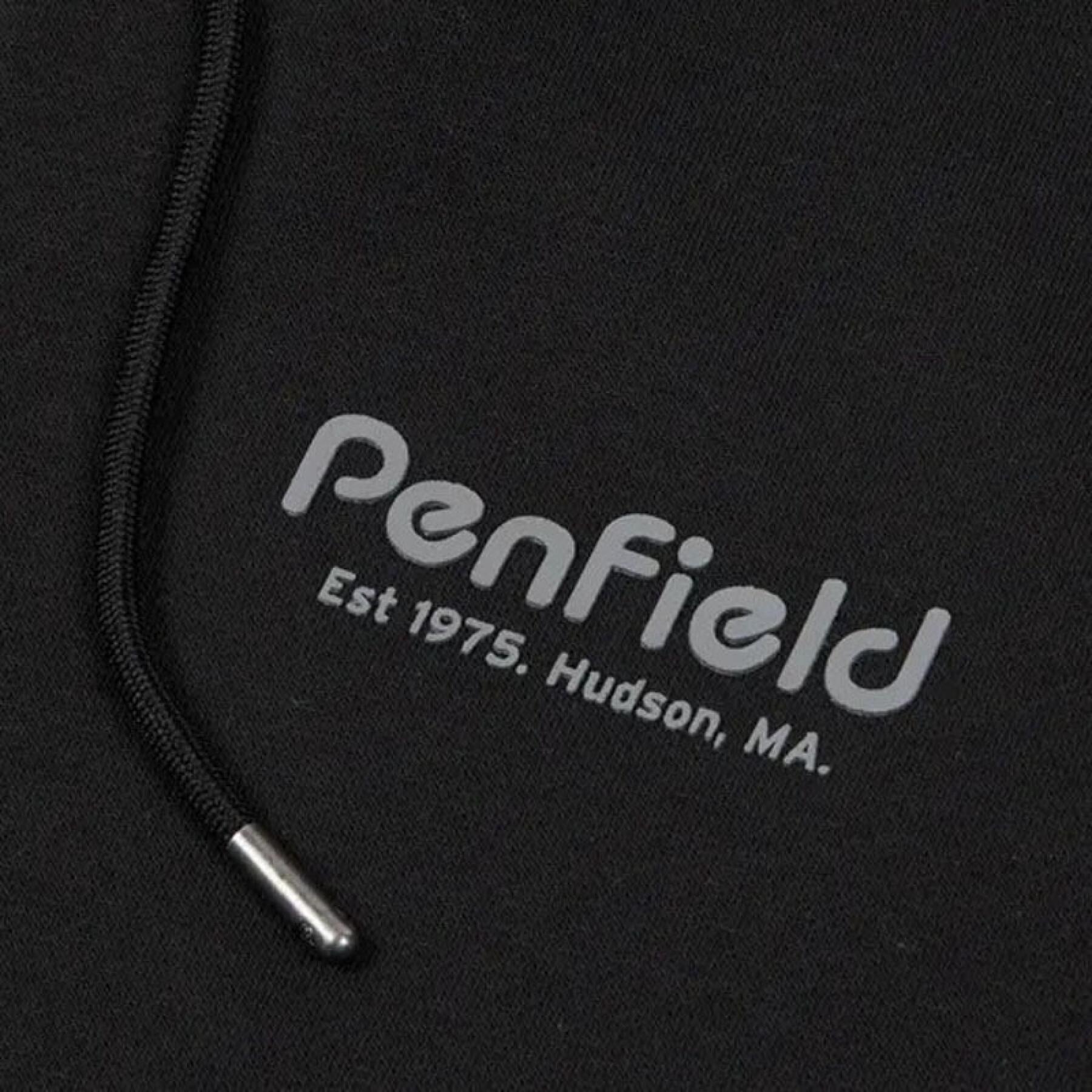 Hooded sweatshirt Penfield Hudson Script Thru
