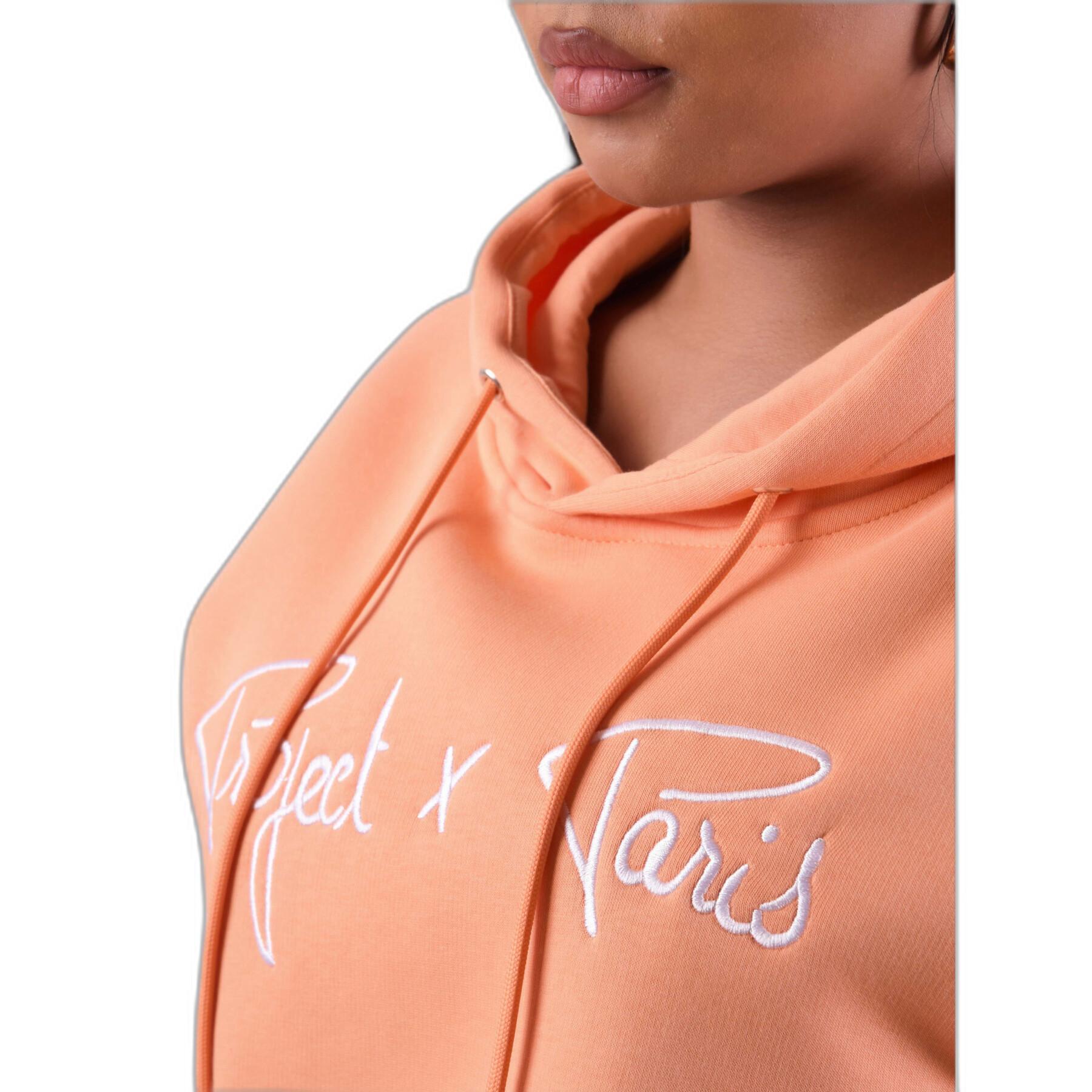 Hooded sweatshirt met geborduurd logo Project X Paris