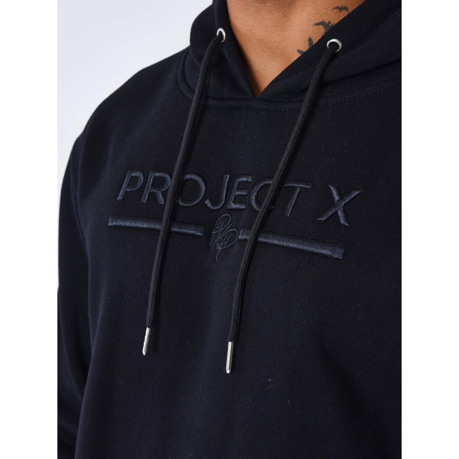 Basic sweatshirt met capuchon Project X Paris