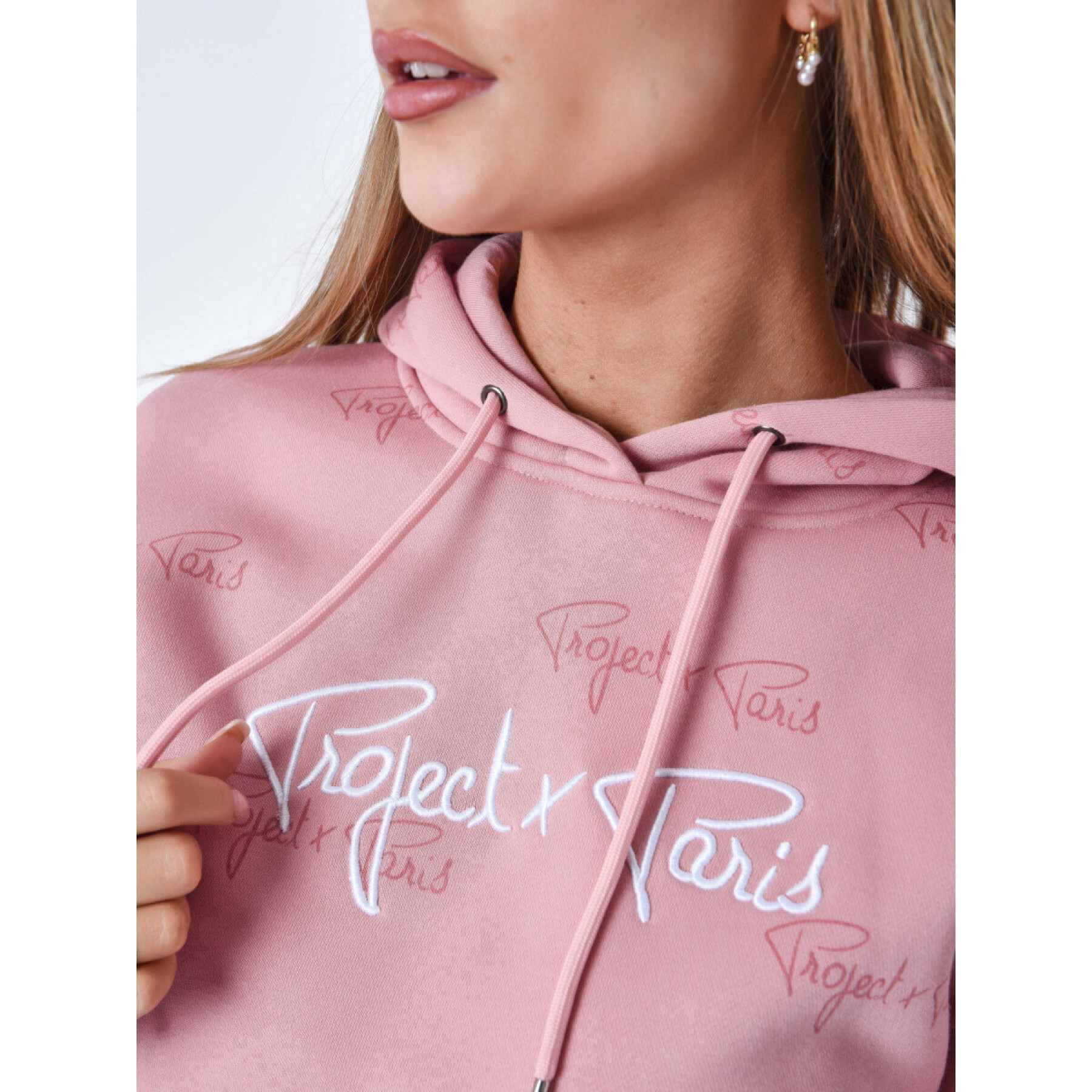 Dames Hoodie Project X Paris all over signature